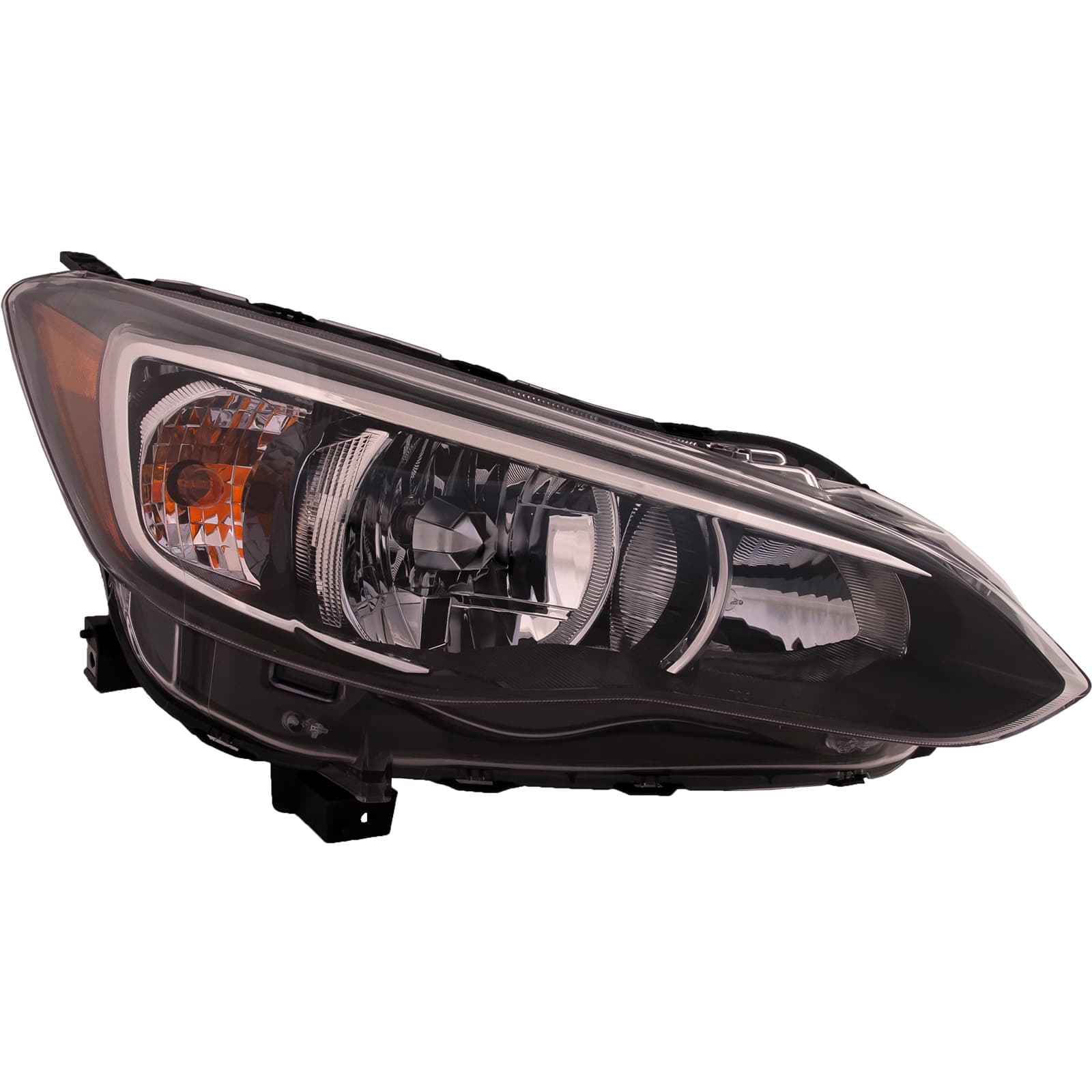 2018-2023 Subaru Crosstrek Headlight, Right — Assembly, Halogen, Composite