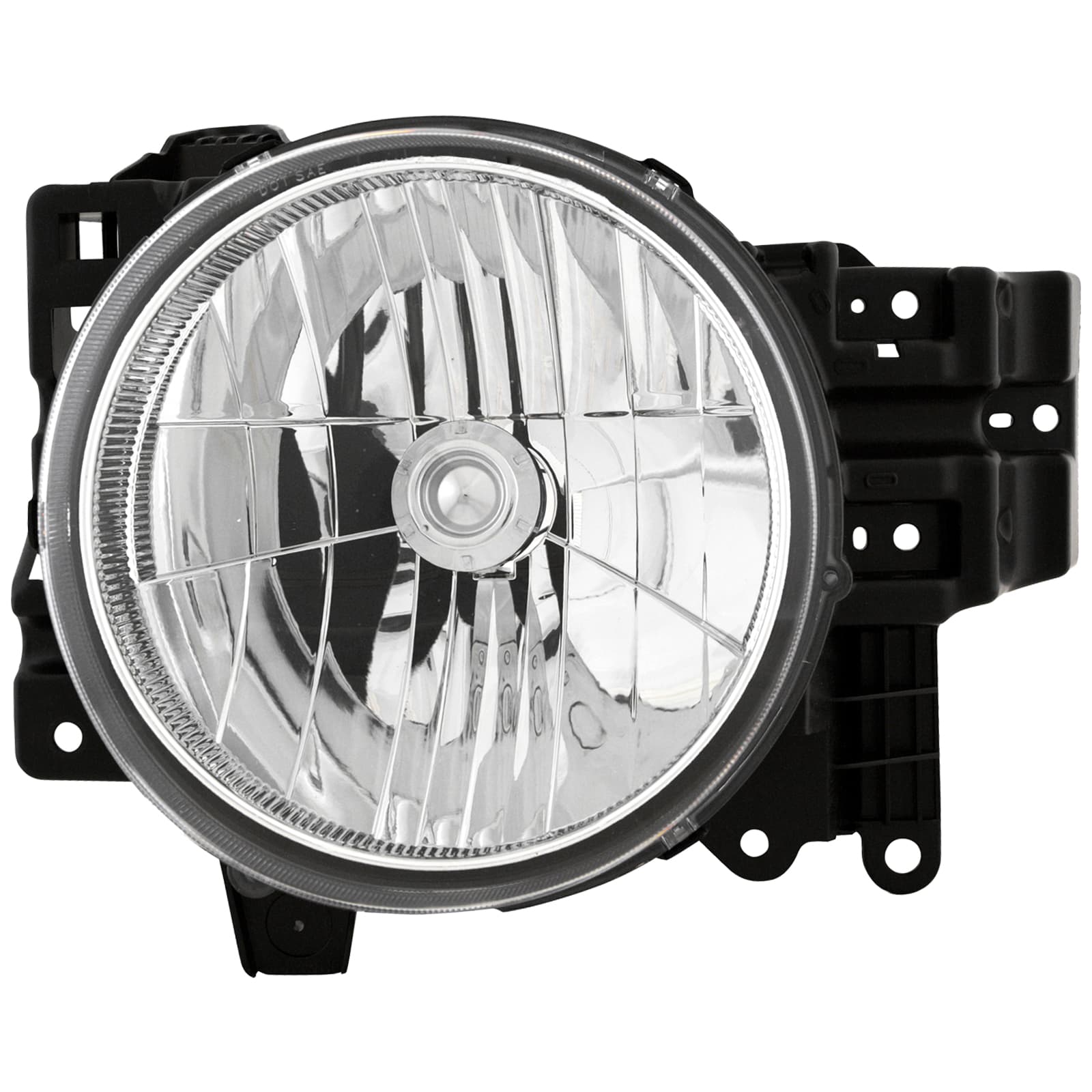 2007-2014 Toyota FJ Cruiser Headlight, Left — Unit, Lens/Housing, Composite (CAPA)