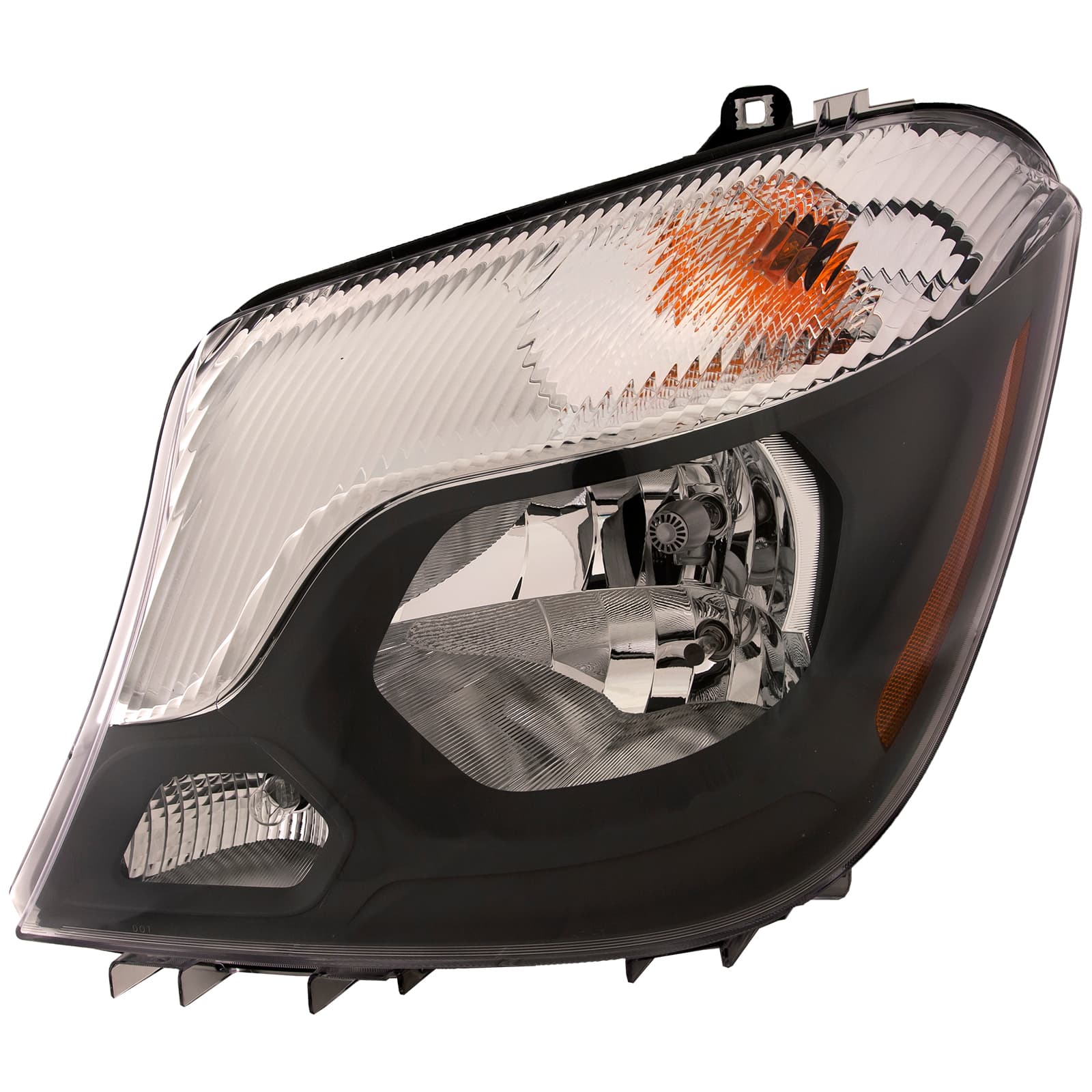 2014-2017 Mercedes-Benz Sprinter Fog Light, Left — Assembly, NCV3, Halogen, Composite (CAPA)