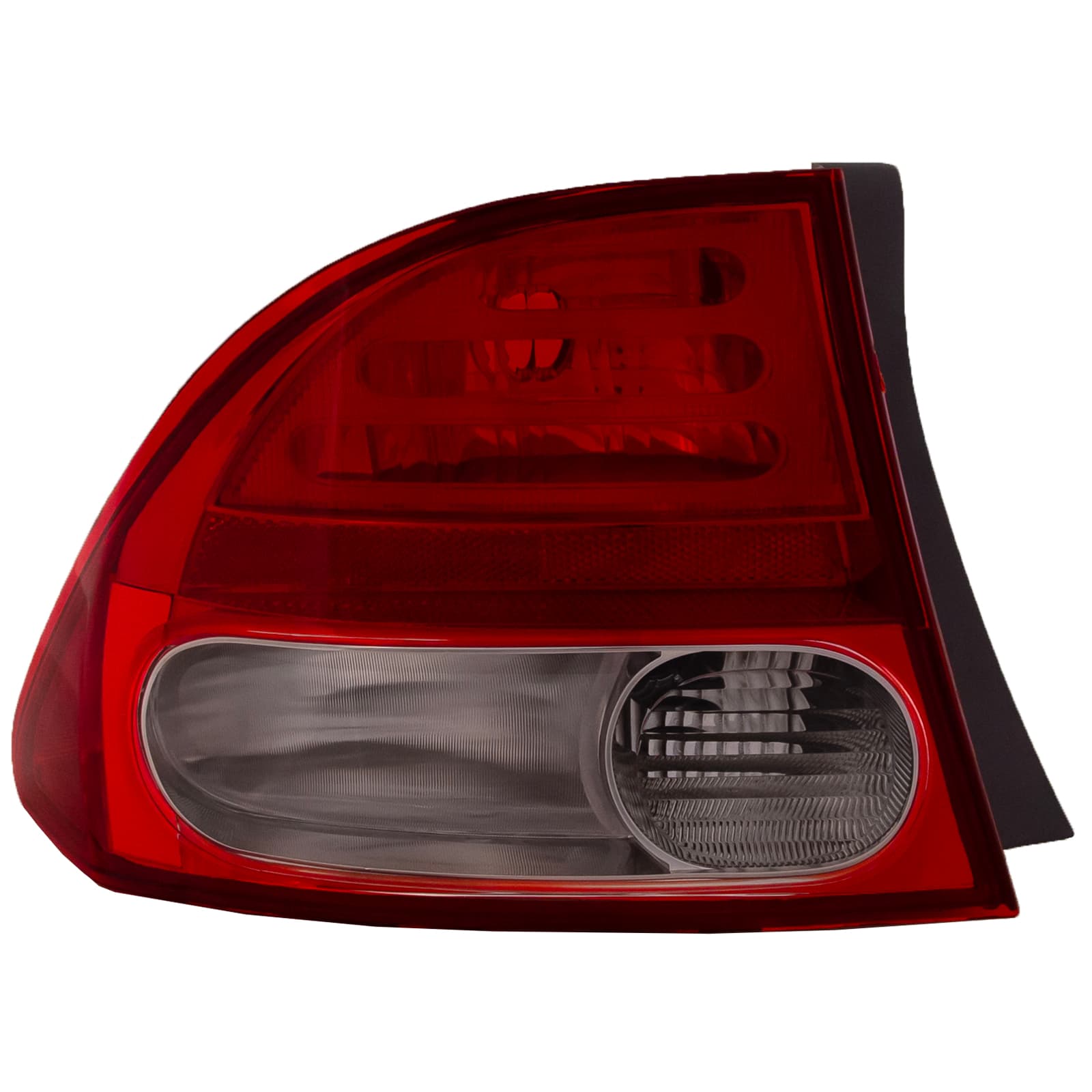 2009-2011 Honda Civic Tail Light, Left — Unit, Includes Lens (CAPA)