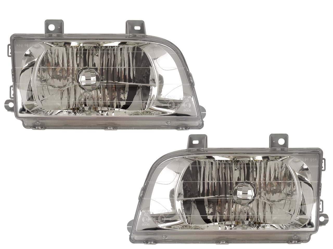 1998-2002 Kia Sportage Halogen Headlights Set Left Driver Right Passenger Pair Fits 1998-2002 Kia Sportage
