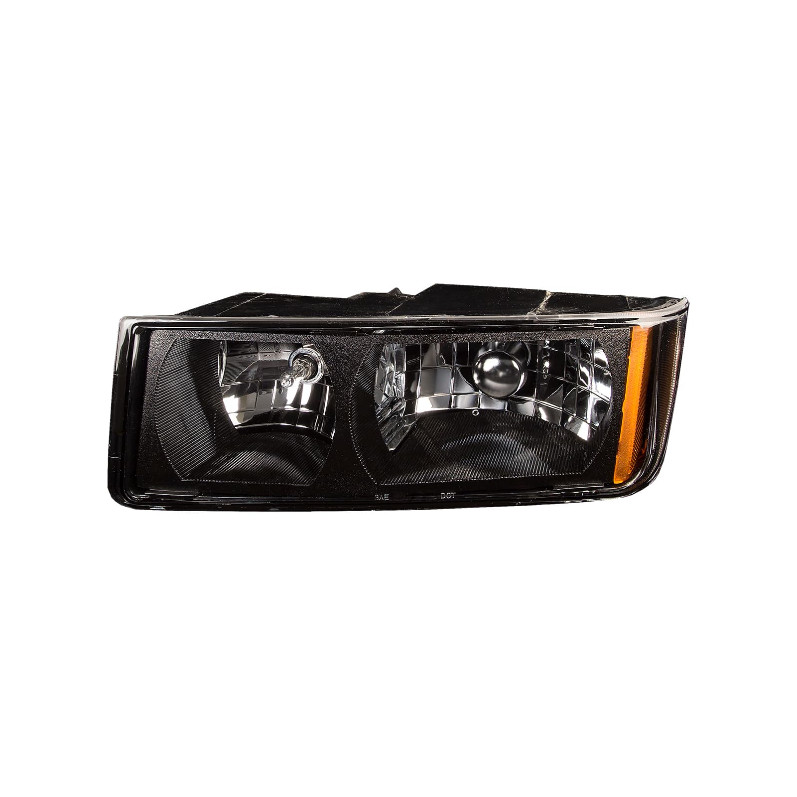 2002-2006 Chevrolet Avalanche Halogen Headlight Left Driver Side Assembly Fits 2002-2006 Chevy Avalanche (Lower Side Body Cladding)