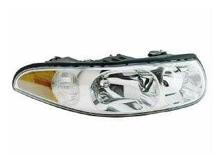 2000 Buick LeSabre Limited Passenger Headlight w/ Smooth Lens and Leveling Feature