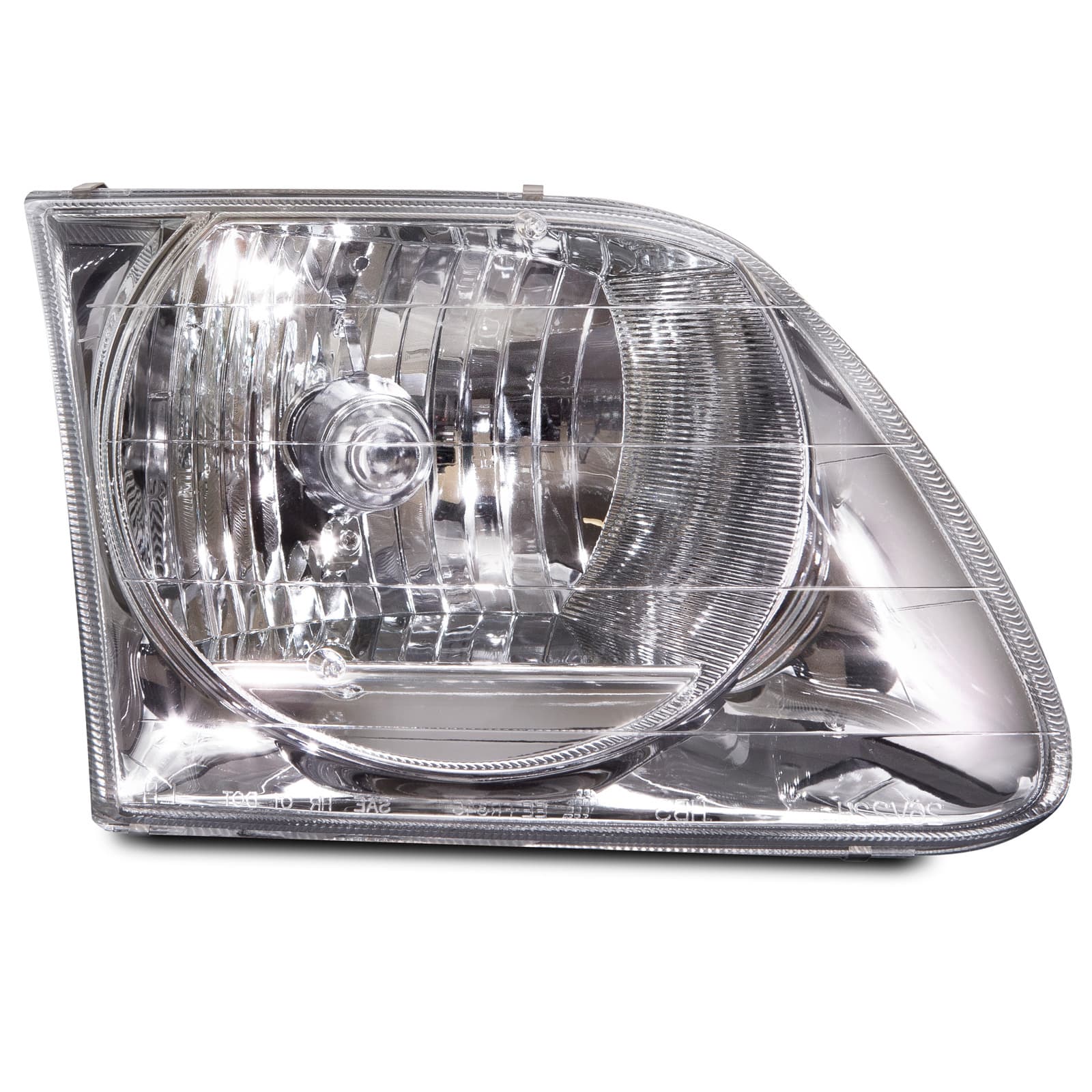 1997-2003 Ford F-150 Halogen Headlight Lightning-Style Right Passenger Fits 1997-2003 Ford F-150/1997-2002 Expedition