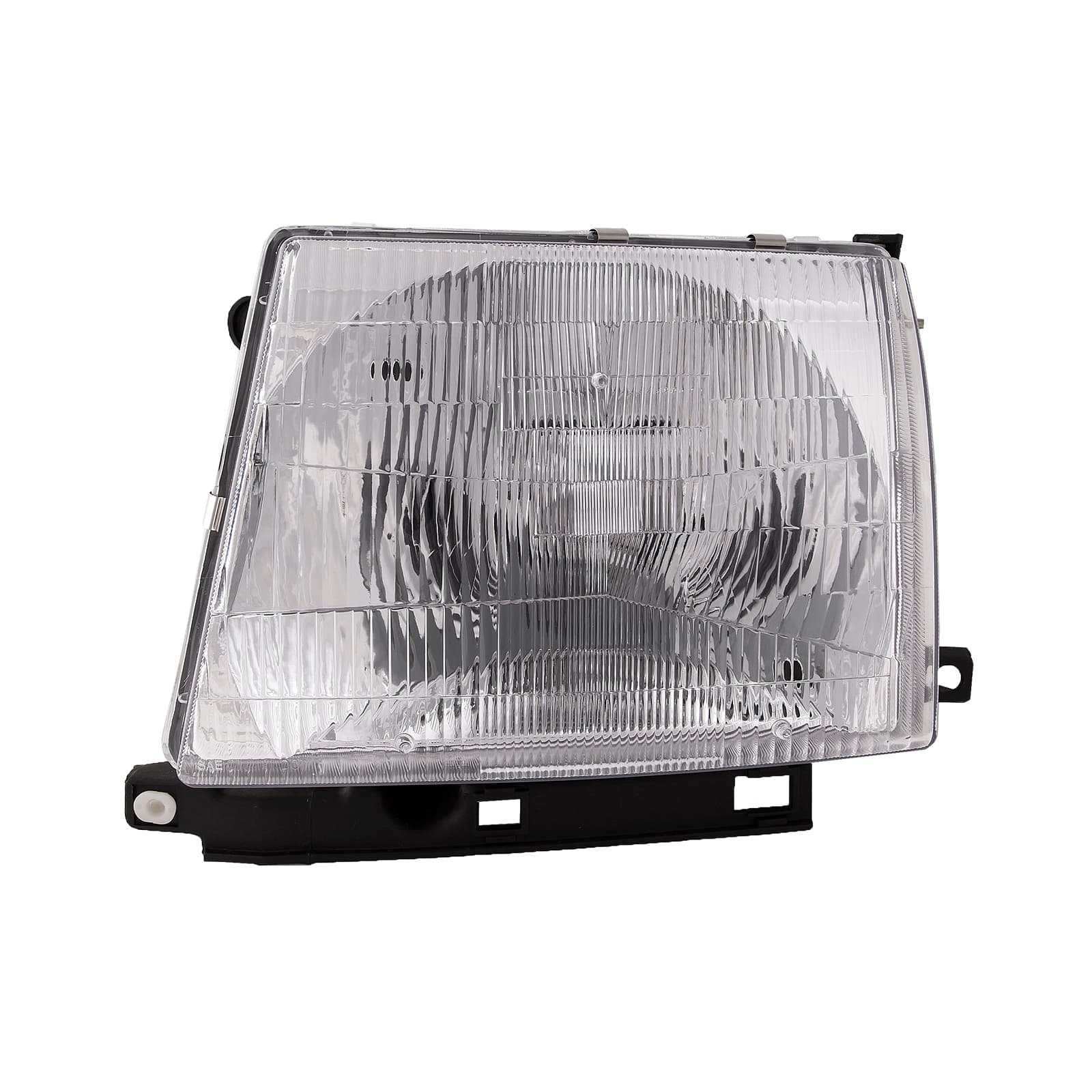 1997-2000 Toyota Tacoma 2WD Driver Left Side Headlight Halogen Chrome Replacement Assembly