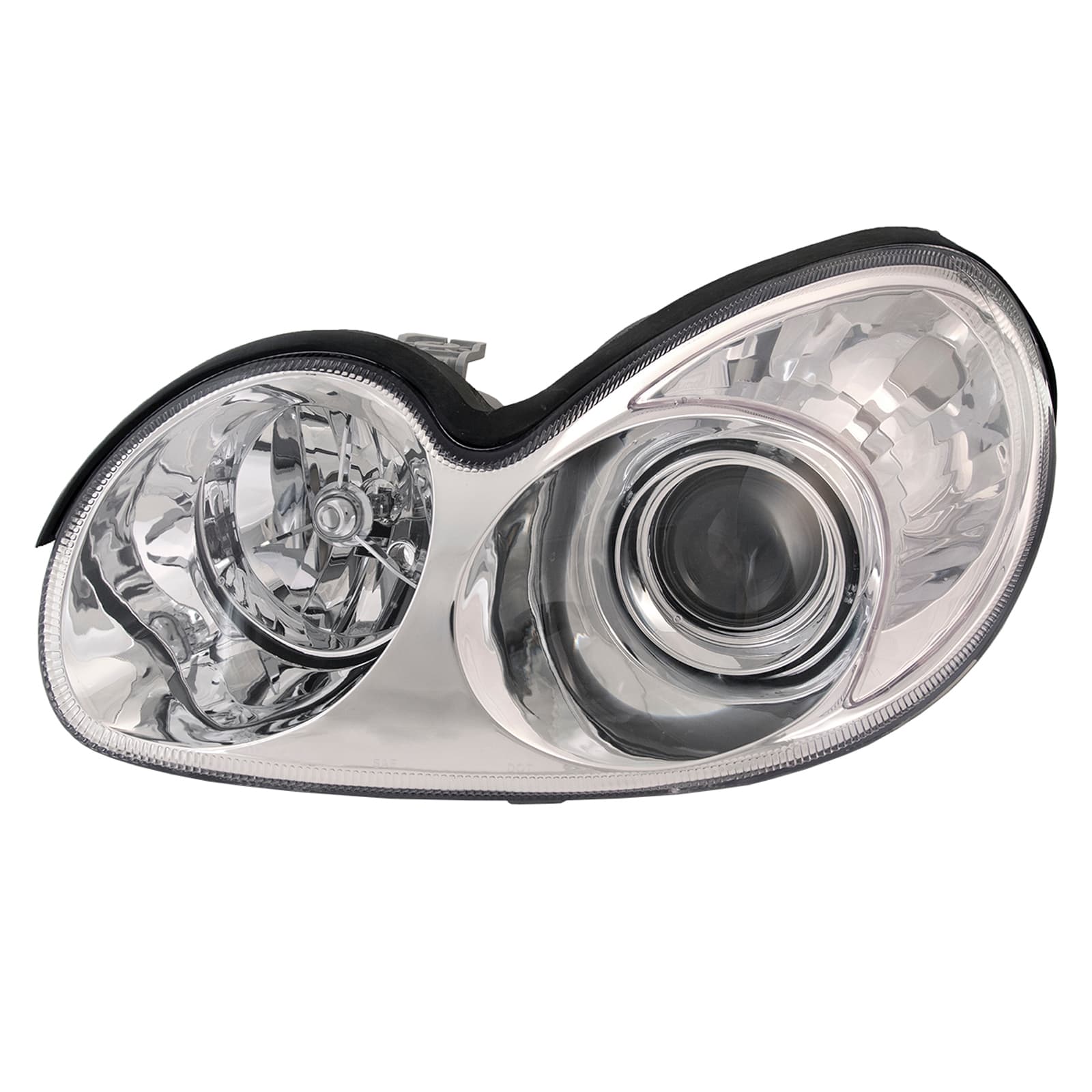 2002-2005 Fits Hyundai Sonata Halogen Projector Headlight Driver Left Headlamp Assembly