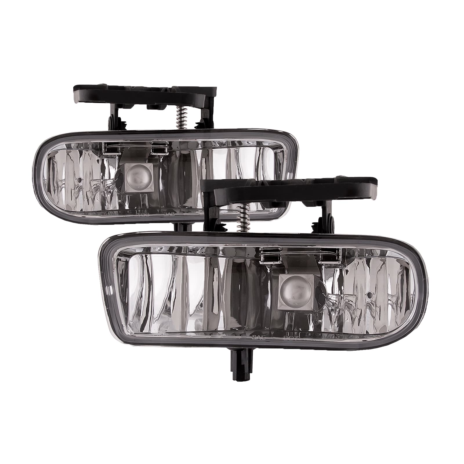 1999-2002 GMC Sierra Fog Lights Set Driver Left Passenger Right Pair Fits 1999-2002 GMC Sierra/2000-2006 Yukon/Yukon XL