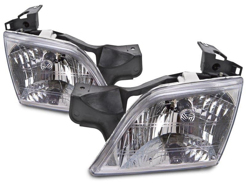 Halogen Headlights Pair Driver Left Passenger Right Set Fits 97-05 Venture Montana Silhouette Transport
