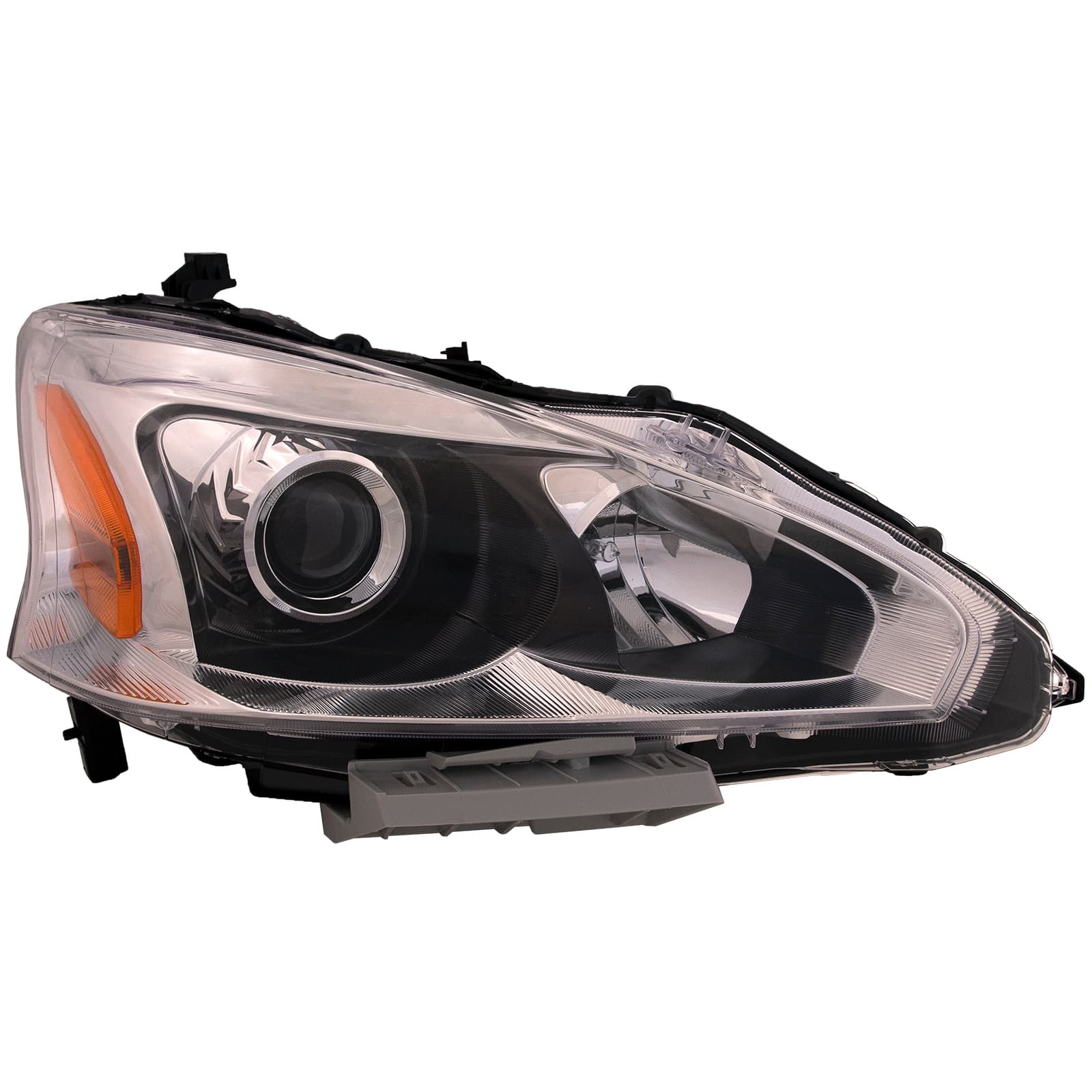2013-2015 Nissan Altima Headlight, Right — Assembly, Halogen, Composite (CAPA)