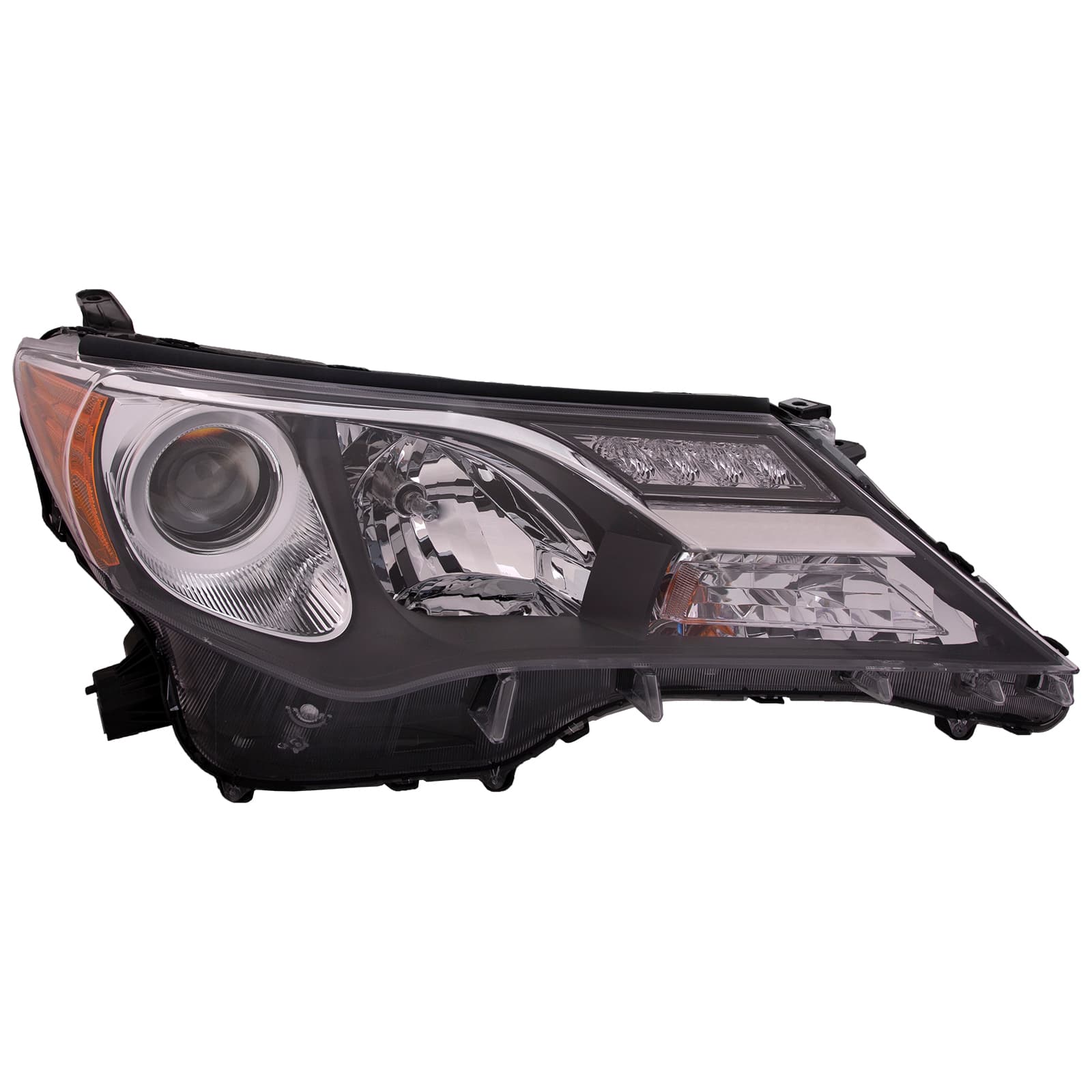 2013-2015 Toyota RAV4 Headlight, Right — Assembly, North America Built, Composite (CAPA)