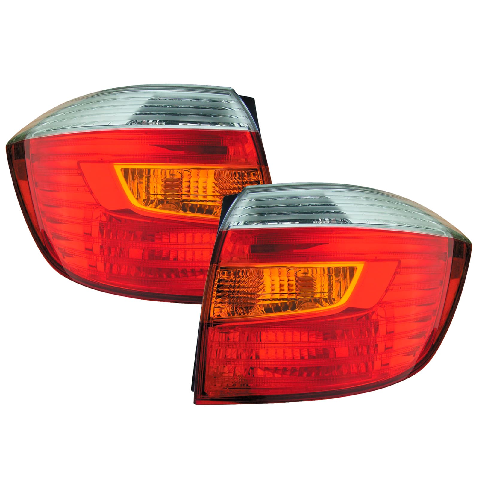 2008-2010 Toyota Highlander Tail Lights Set Right Passenger Driver Left Fits 2008-2010 Toyota Highlander Base Limited SE Model Japan Built