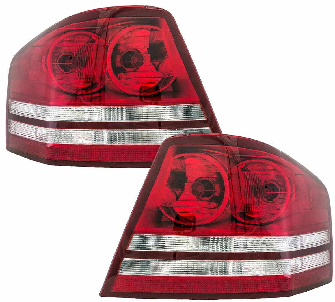 2008-2010 Dodge Avenger Tail Lights Fits 08-10 Dodge Avenger Rear Pair Tail Lamps