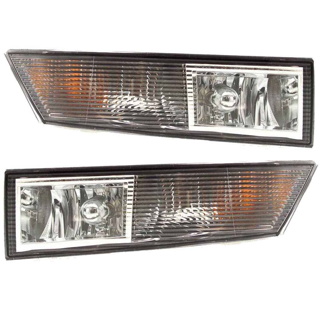 2007-2014 Cadillac Escalade Fog Lights Set Fits 07-14 Cadillac Escalade CAPA Certified Pair Halogen