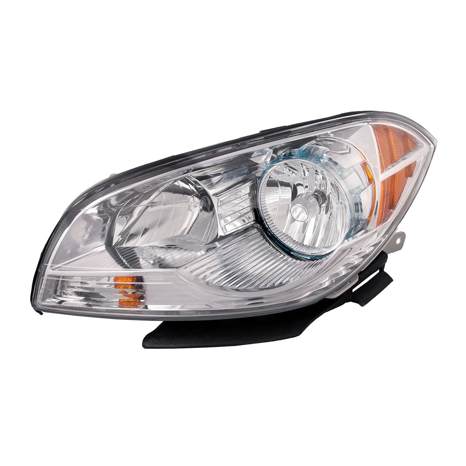2008-2012 Chevrolet Malibu Headlight Fits 2008-2012 Chevrolet Malibu 08-10 Hybrid Halogen Chrome Left Driver Side Assembly