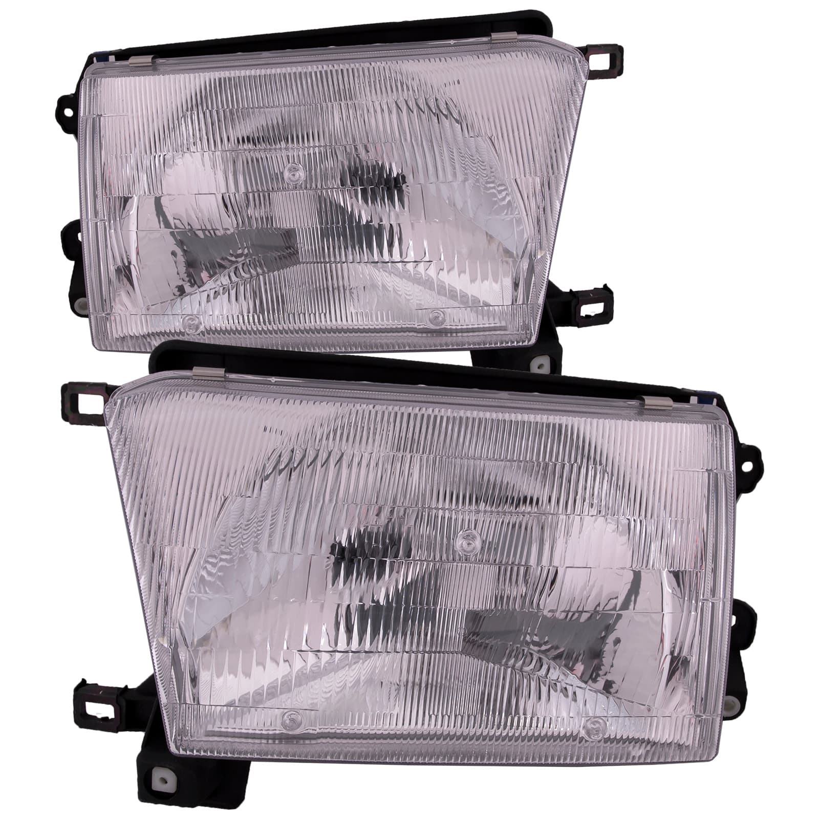 1996-1998 Toyota 4Runner Headlamp Set Left Driver Right Passenger Pair Fits 1996-1998 Toyota 4Runner