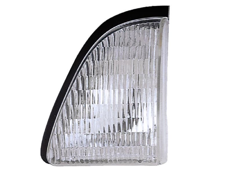 PERDE '87-'93 Ford Mustang Euro Style Park Light (Driver; Left; Clear; Fluted Lens)