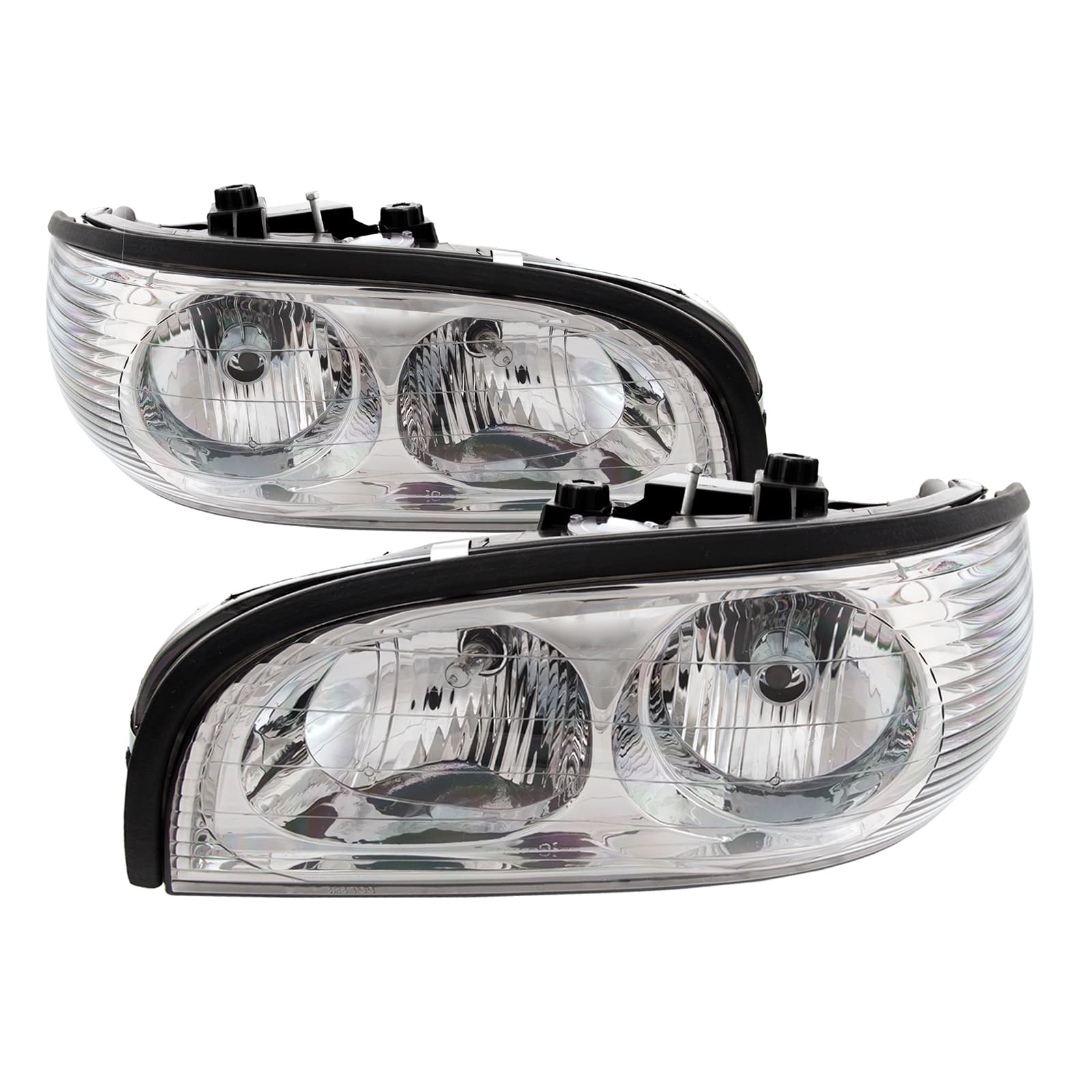 1997-2005 Buick Park Avenue Headlights Pair For 1997-2005 Buick Park Avenue Ave Halogen