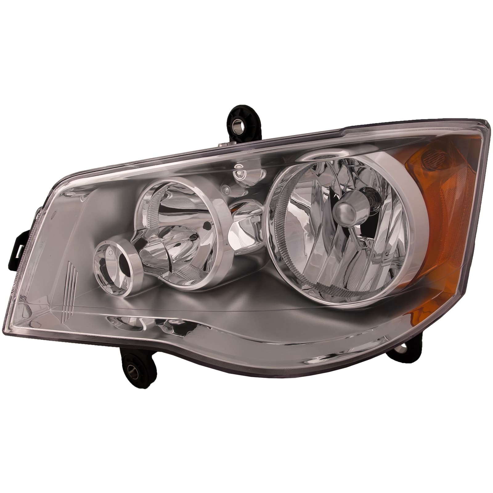 2008-2016 Chrysler Town and Country Headlight For 08-16 Chrysler Town & Country 11-20 Dodge Caravan Left Driver Side Halogen Lamp