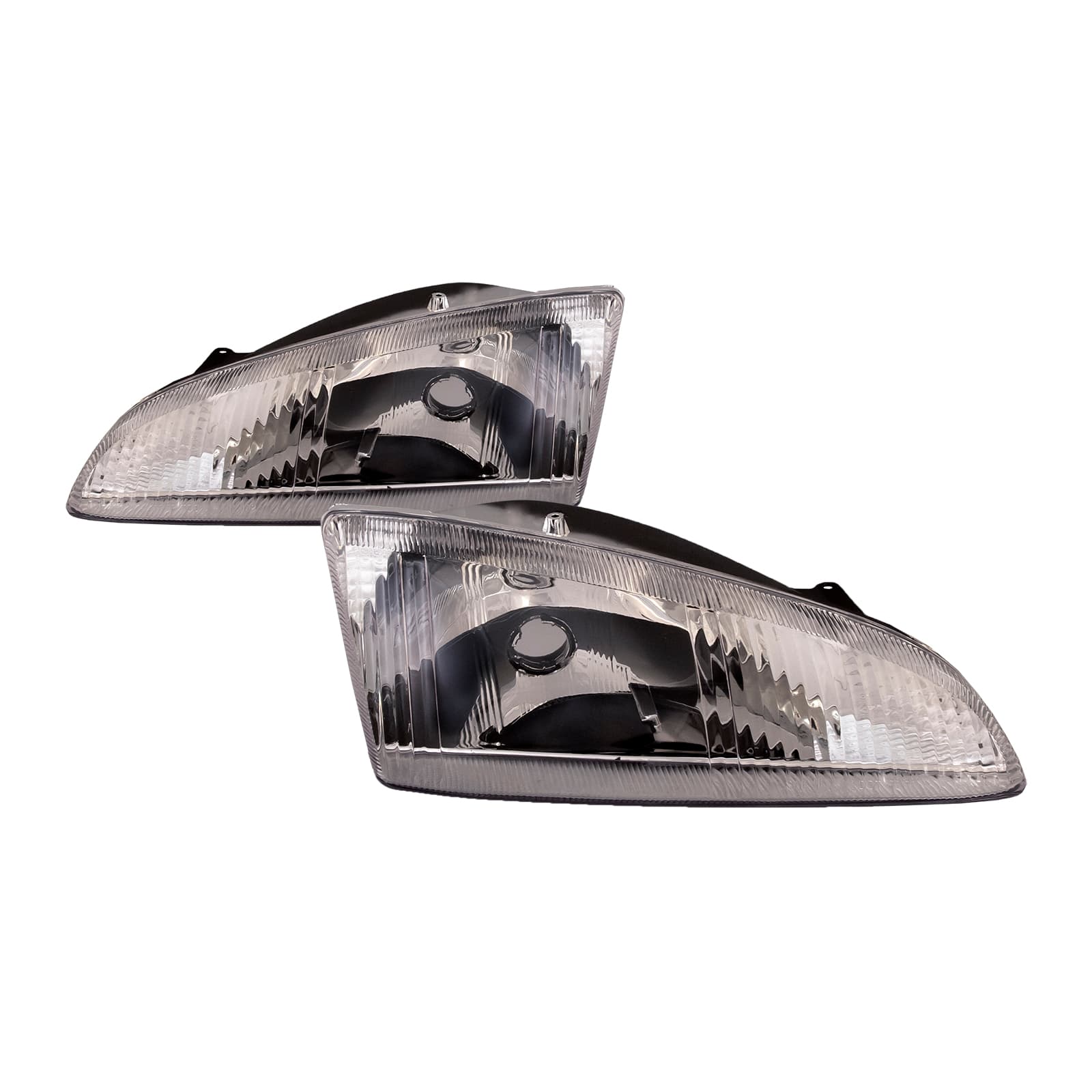 1995-1997 Dodge Intrepid Halogen Headlights Set Driver Left Passenger Right Headlamps Pair Assembly