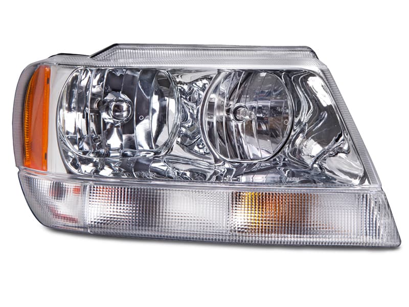 1999-2004 Jeep Grand Cherokee Limited Passenger Side Headlight Right Headlamp Assembly