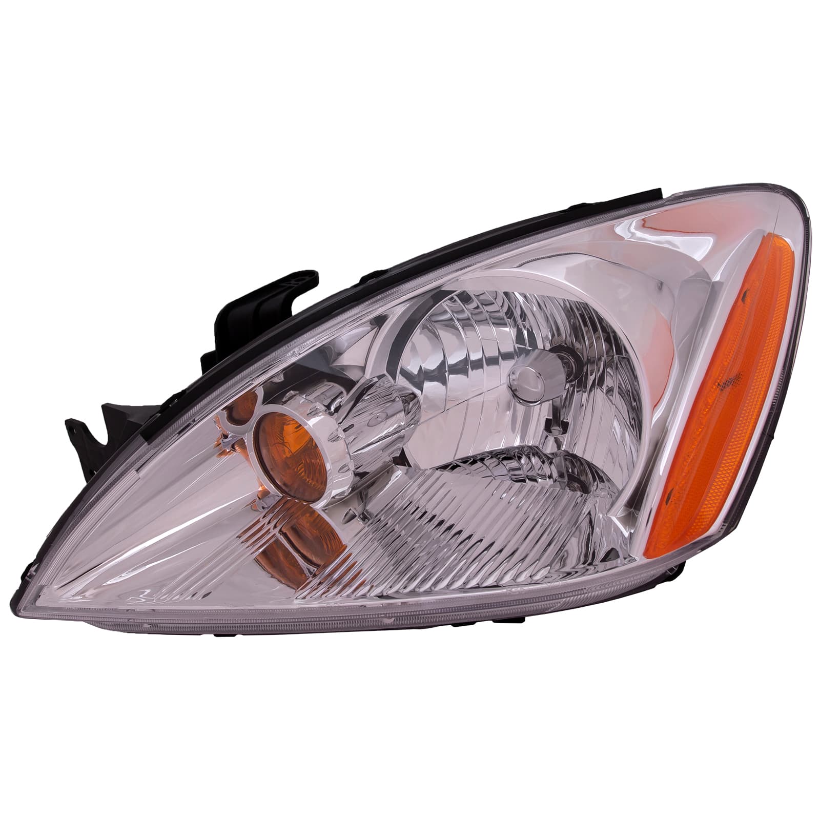 2004-2007 Mitsubishi Lancer Headlight Halogen Fits 04-07 Mitsubishi Lancer Chrome Left Driver Side Headlamp