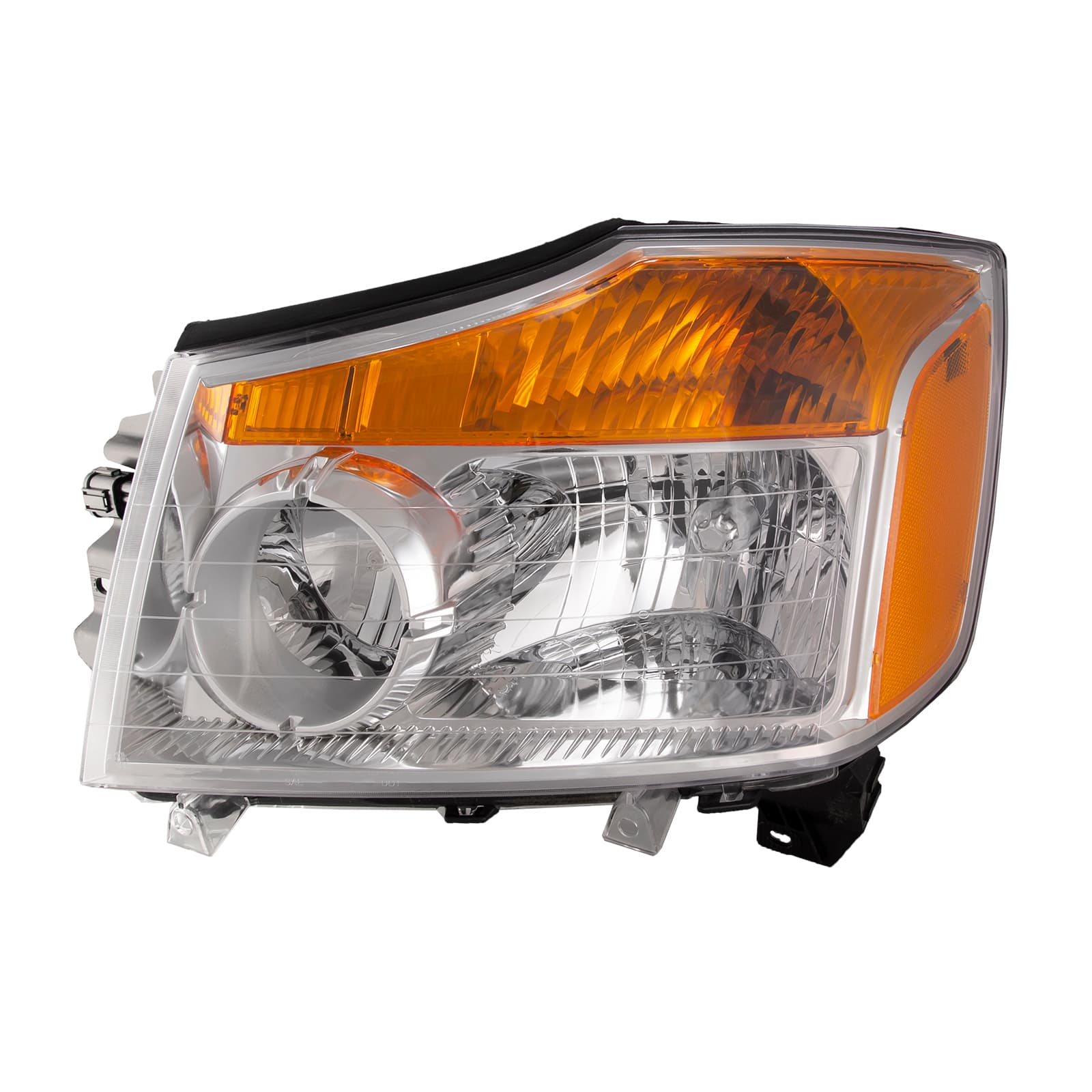 2008-2015 Nissan Titan Halogen Headlight Driver Left Headlamp Assembly