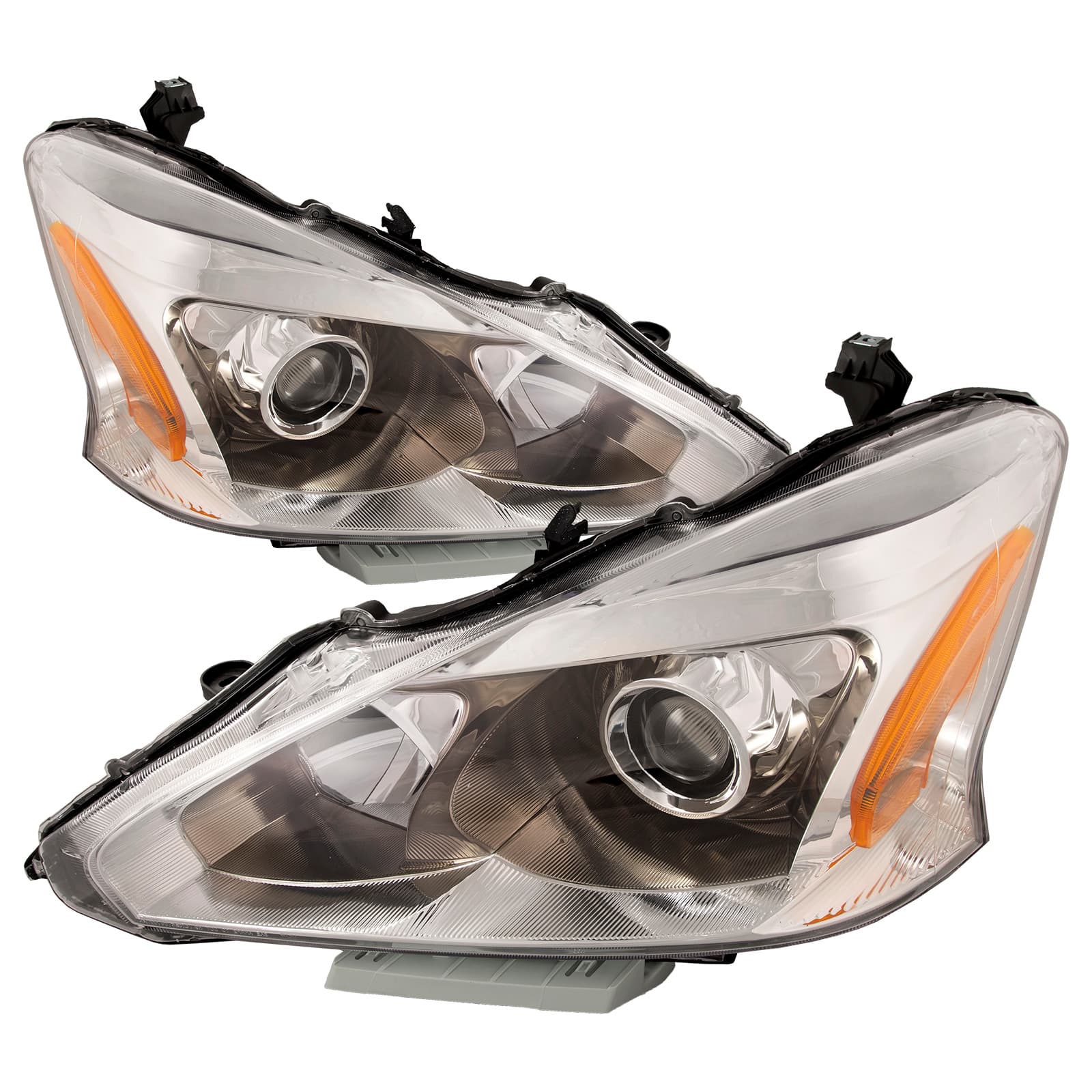 Halogen Headlight Driver And Passenger Side For Nissan Altima 2013-2015 Sedan