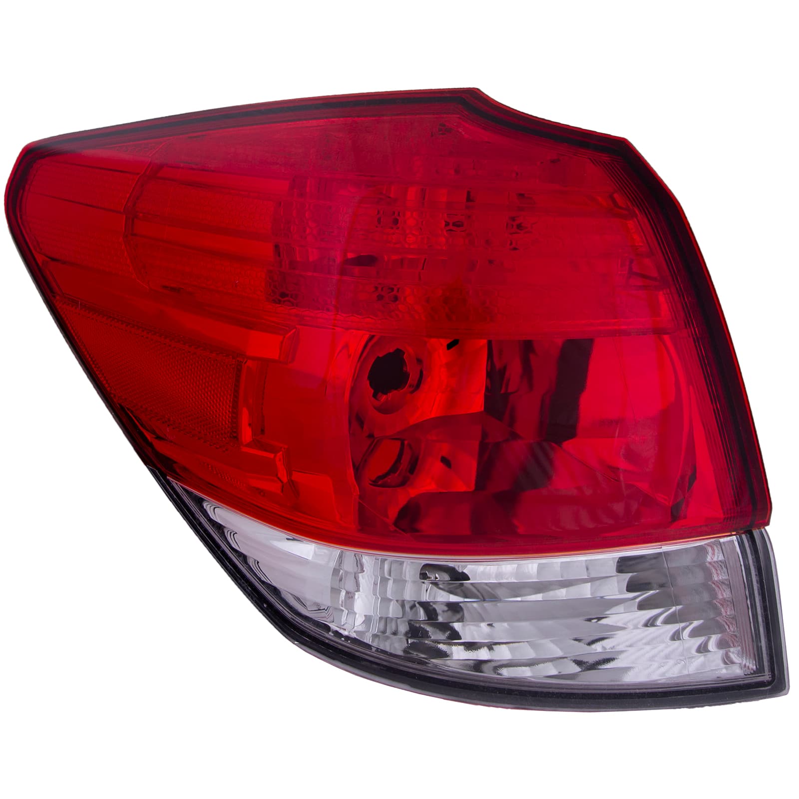 2010-2014 Subaru Outback Tail Light, Left — Unit, Lens/Housing Only, Outer (CAPA)