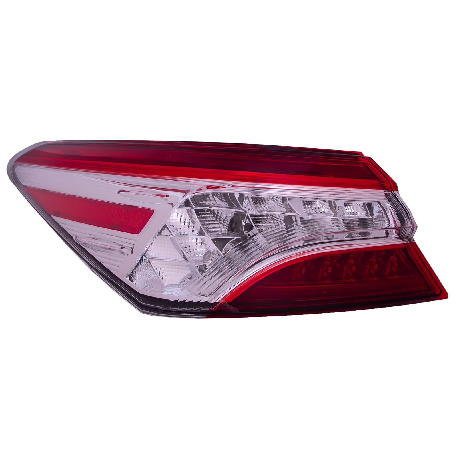 2018-2020 Toyota Camry Tail Light, Left — Assembly, North America Built, Outer (CAPA)