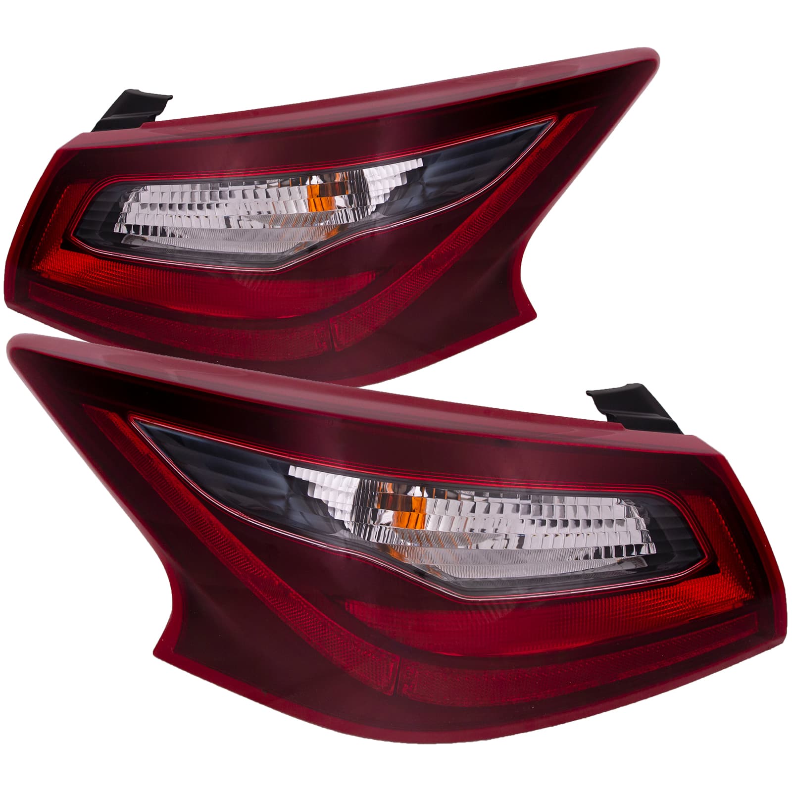 2017-2018 Nissan Altima Tail Light Pair For 17-18 Nissan Altima SR Left Right Smoked LED Tail Lamp