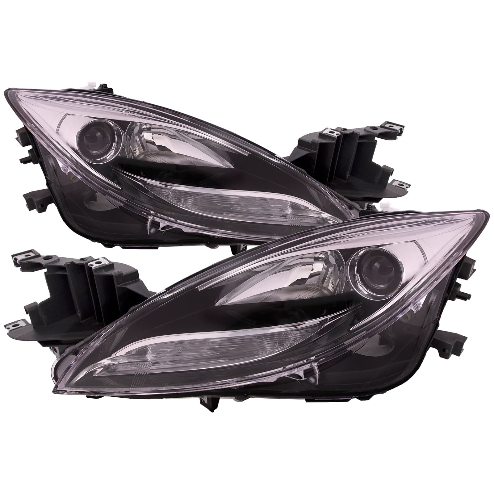 Headlight HID Xenon Driver And Passenger Set Fits Mazda 6 2011-2013