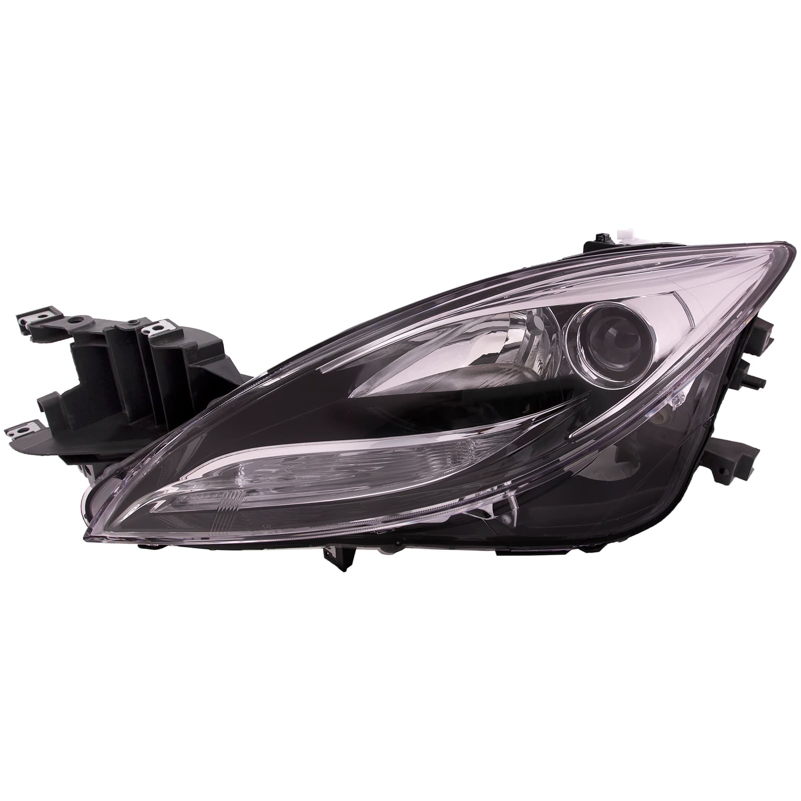 2011-2013 Mazda Mazda6 Headlight HID Fits 2011-2013 Mazda 6 Left Driver Side Chrome Housing