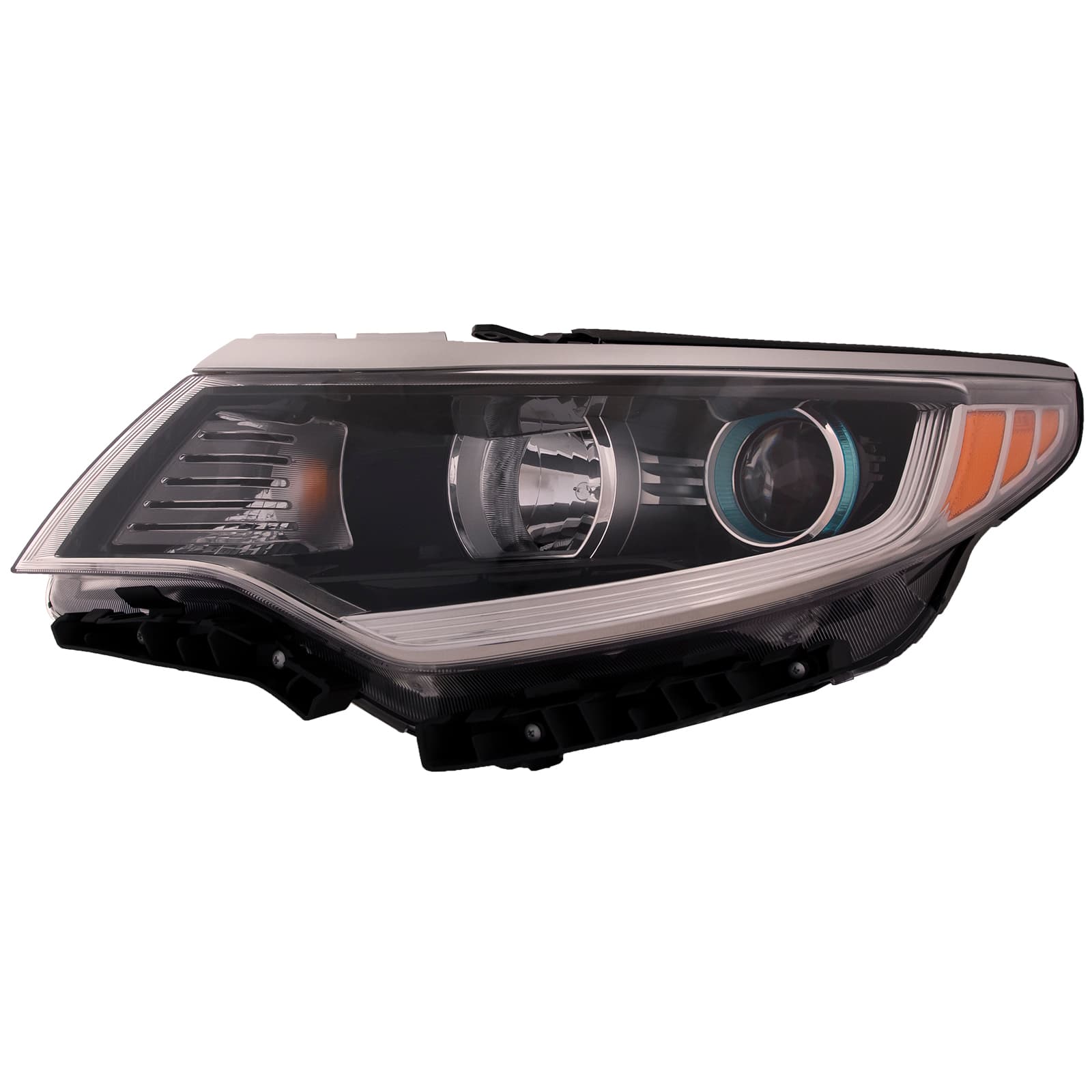 2020 Kia Optima Headlight, Left — Assembly, w/o LED Daytime Running Lamps, Composite (CAPA)
