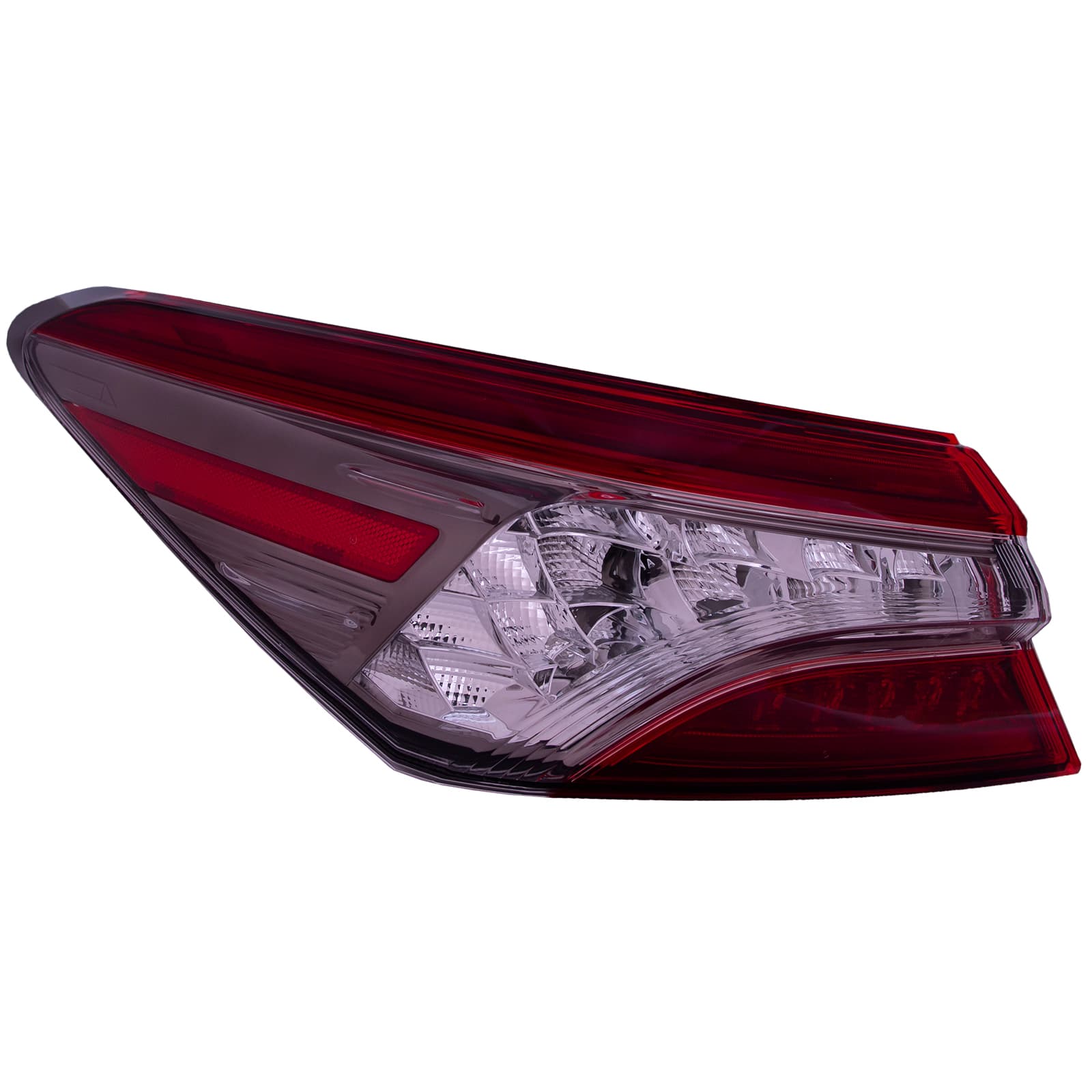 2018-2021 Toyota Camry Tail Light, Left — Assembly, North America Built, Outer (CAPA)