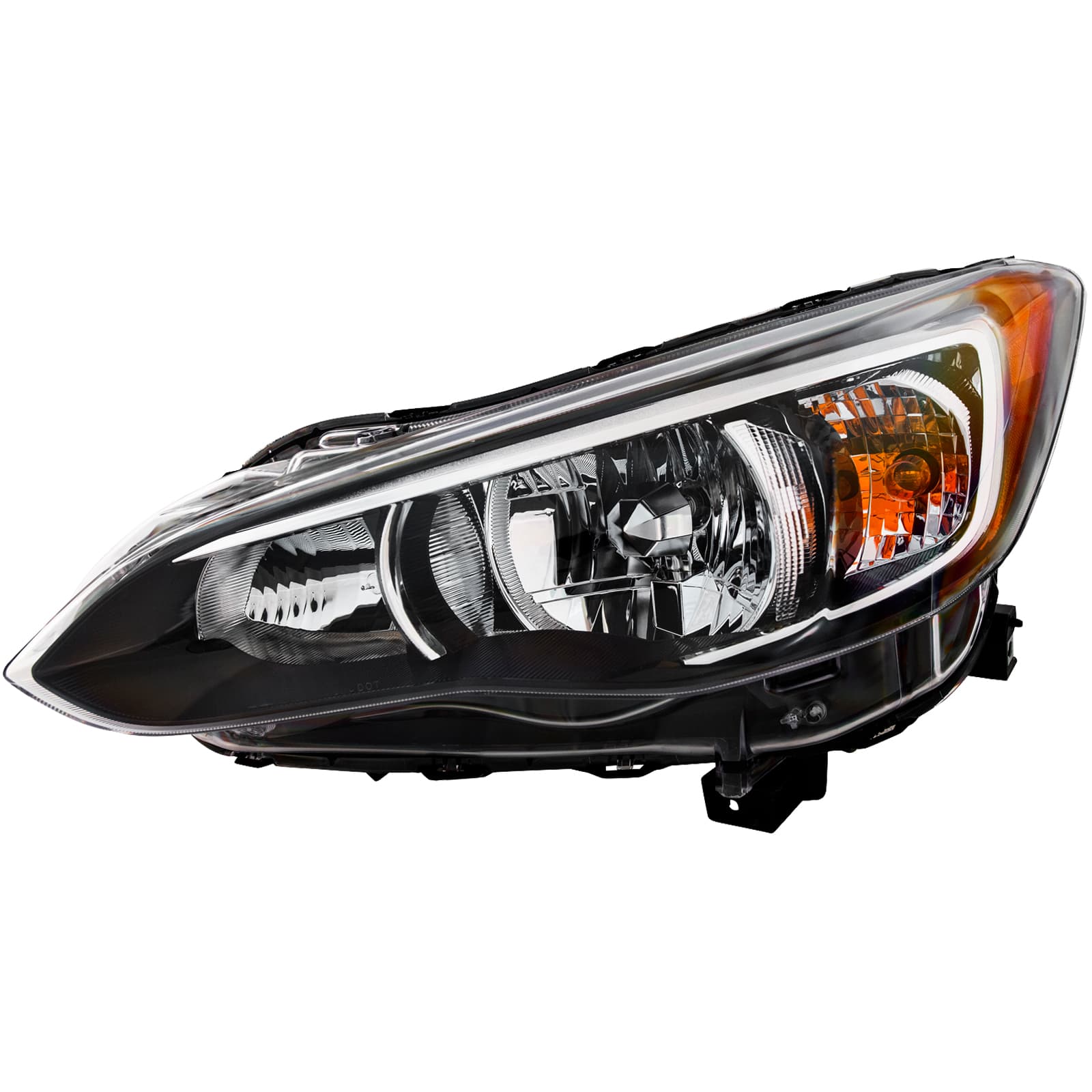 2017-2023 Subaru Impreza Headlight, Left — Assembly, Halogen, Composite (CAPA)