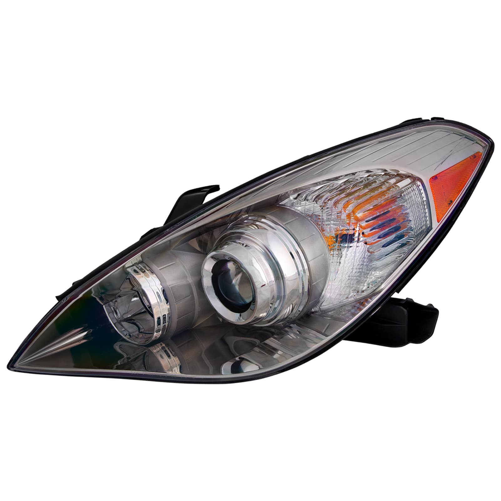 2007-2008 Toyota Camry Solara Headlight, Left — Assembly, w/o HID Lamps, Composite