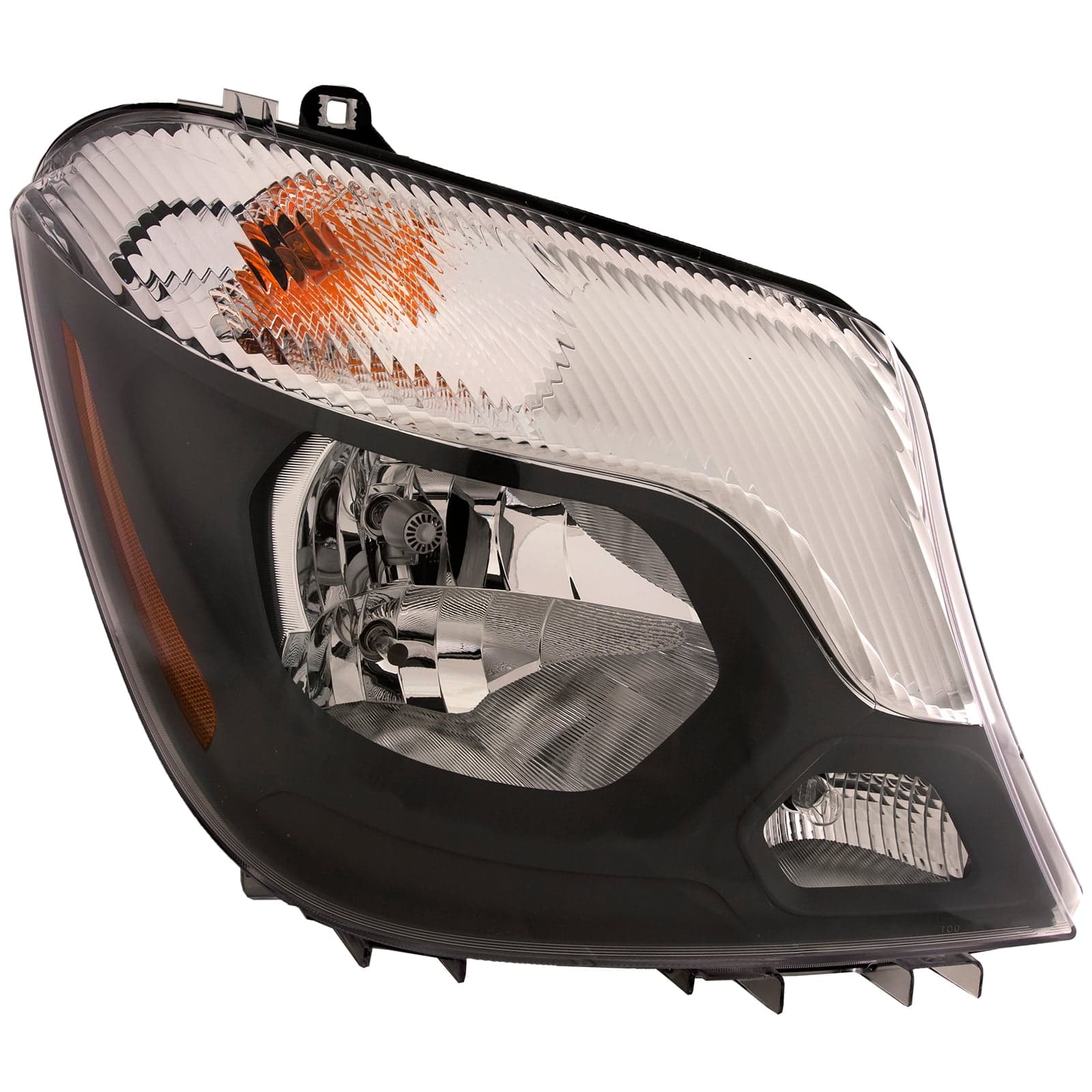 2014-2017 Mercedes-Benz Sprinter Fog Light, Right — Assembly, NCV3, Halogen, Composite (CAPA)