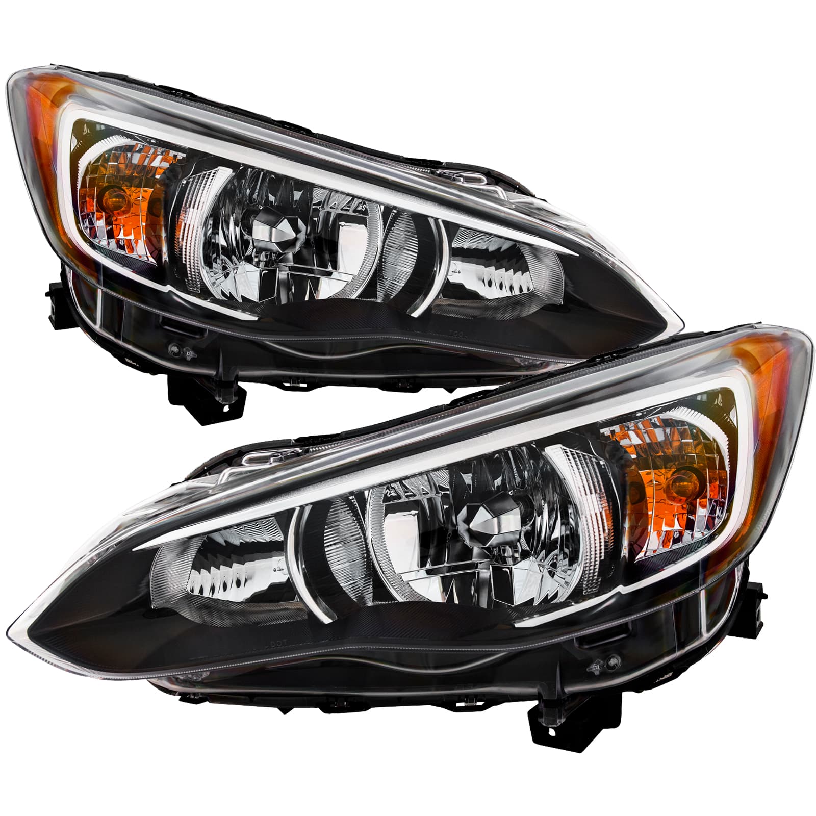 2017-2023 Subaru Impreza 17-23 Subaru Impreza Sedan Wagon Halogen CAPA Certified Left Hand Driver Side & Right Hand Passenger Side Pair