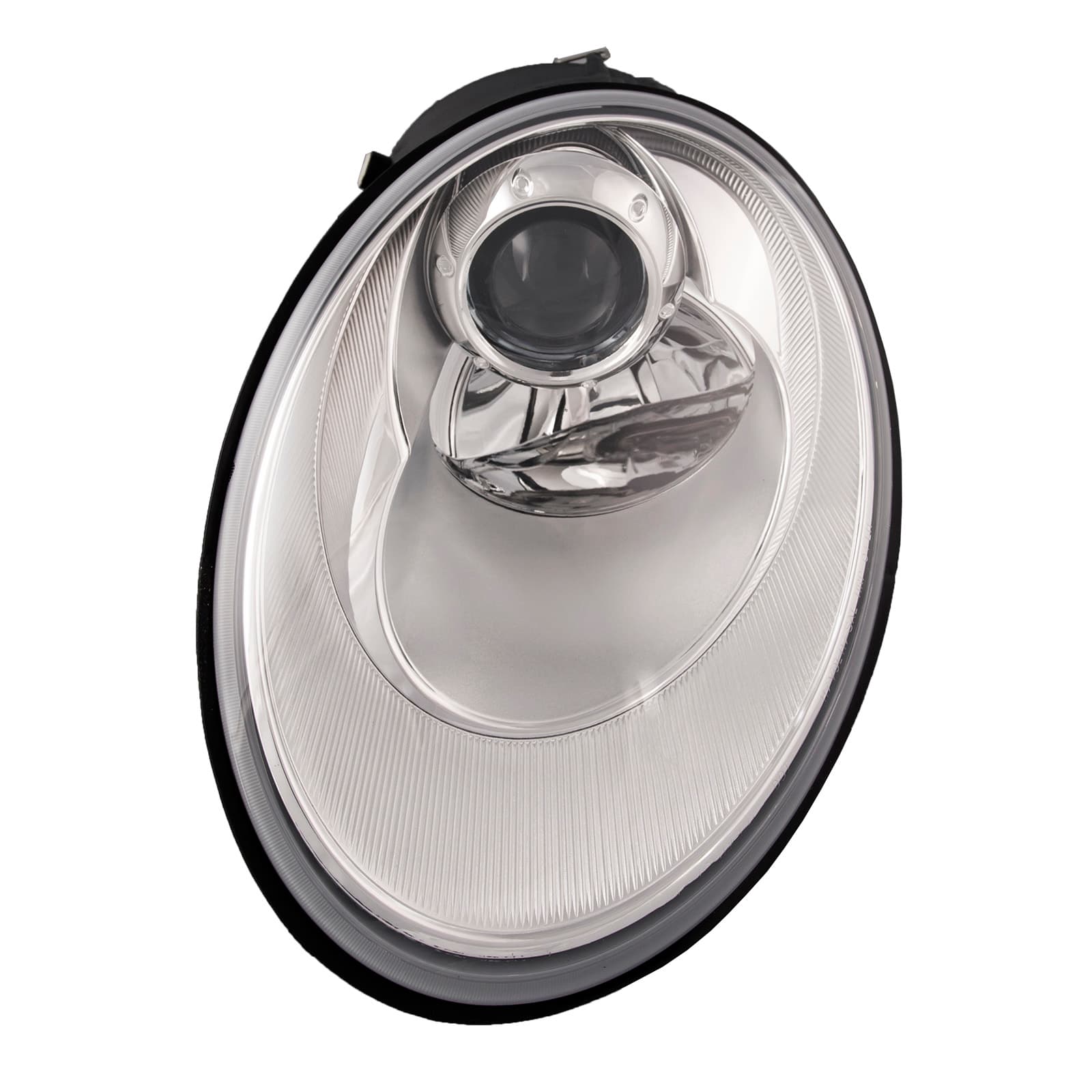 2006-2010 Volkswagen Beetle Headlight, Left — Assembly, Halogen, Composite Assembly
