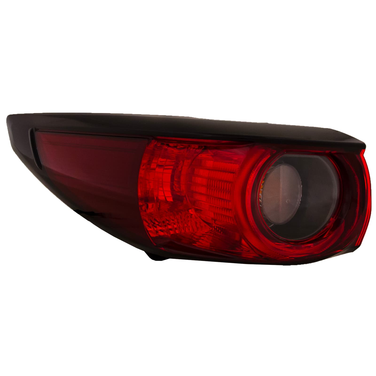 2017-2021 Mazda CX-5 Tail Light, Left — Assembly, w/o Signature Lamps, Outer (CAPA)