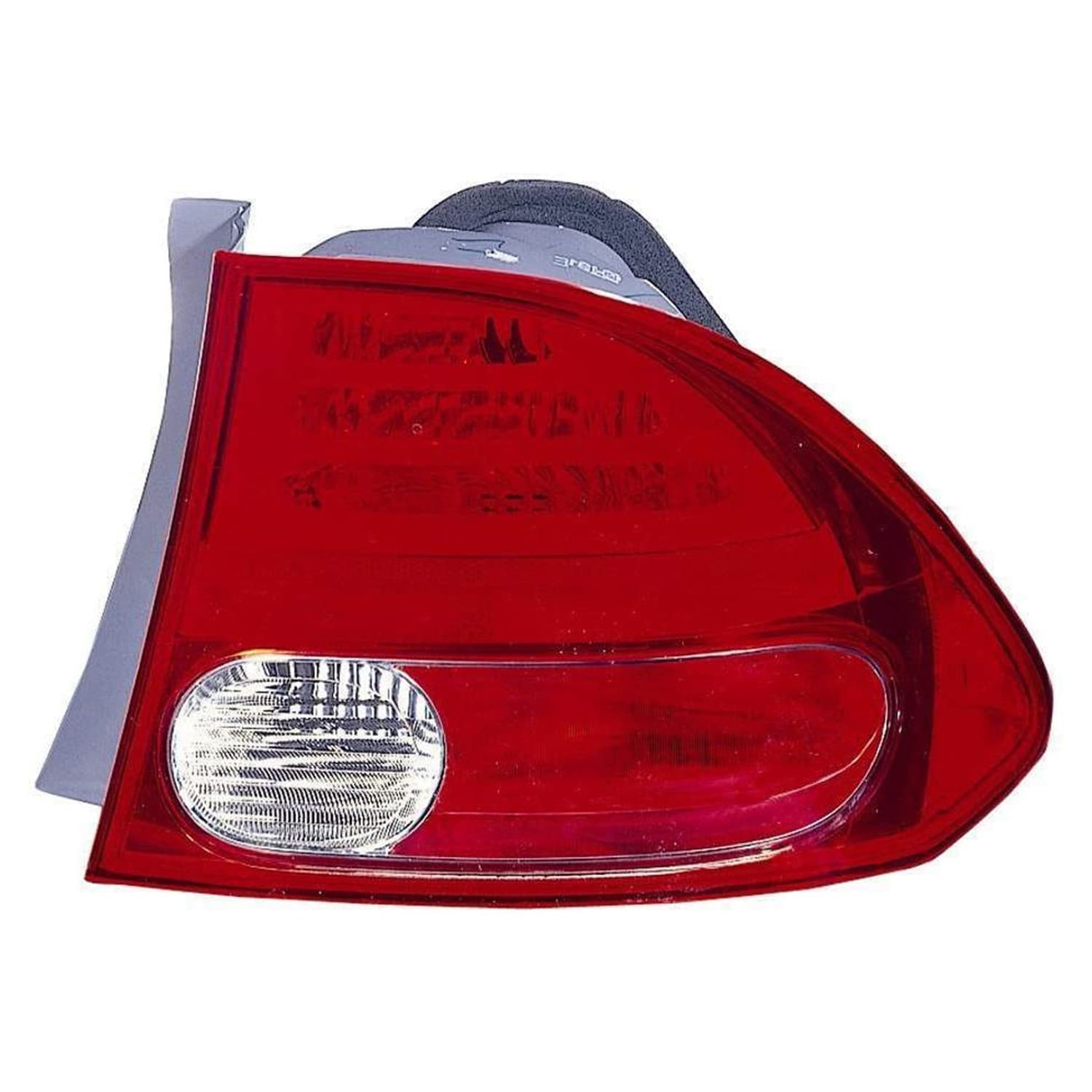 2006-2008 Honda Civic Tail Light, Right — Unit, on body, Lens/Housing (CAPA)