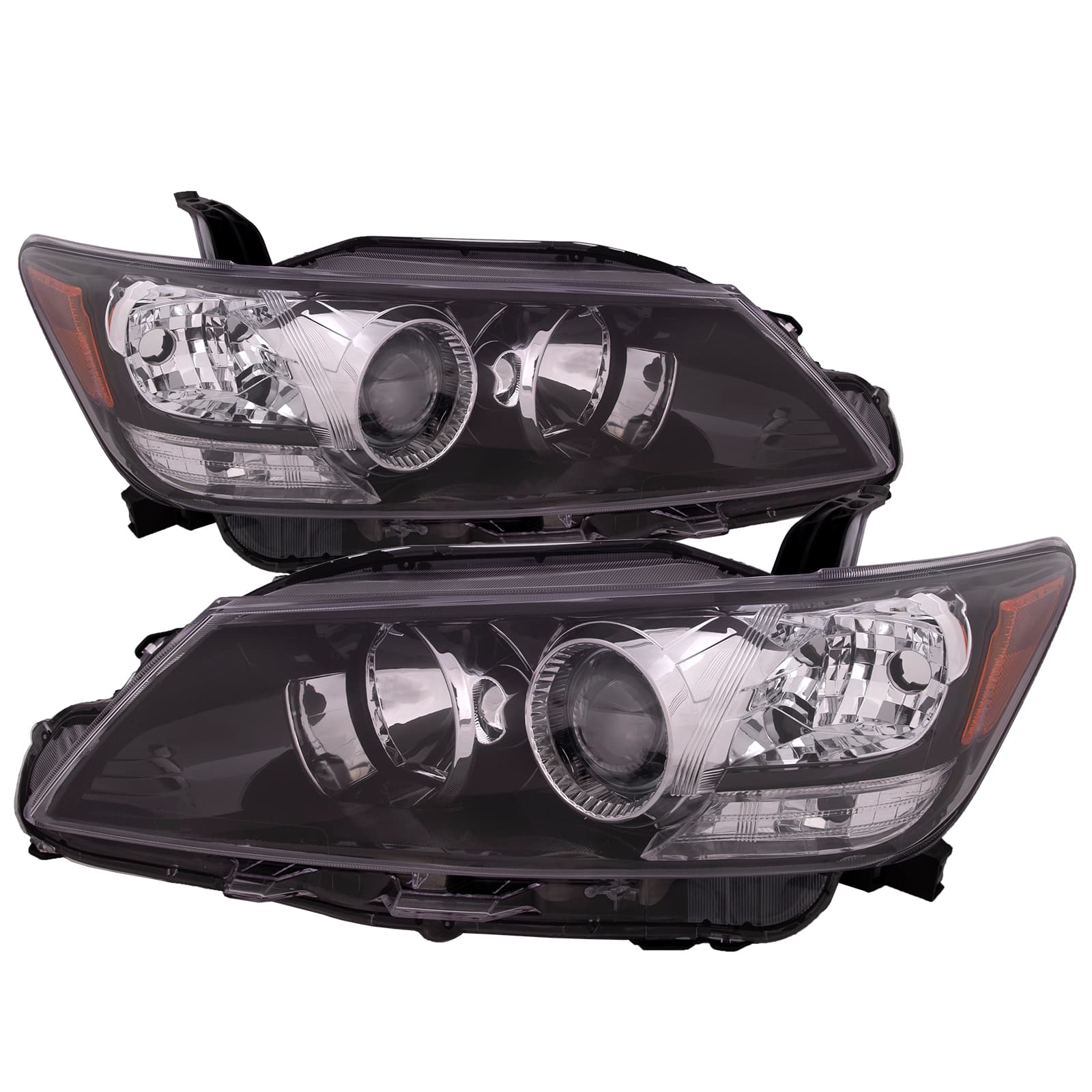 2011-2013 Scion tC Halogen Headlights Set Left Driver Right Passenger Pair Fits 2011-2013 Scion T-C