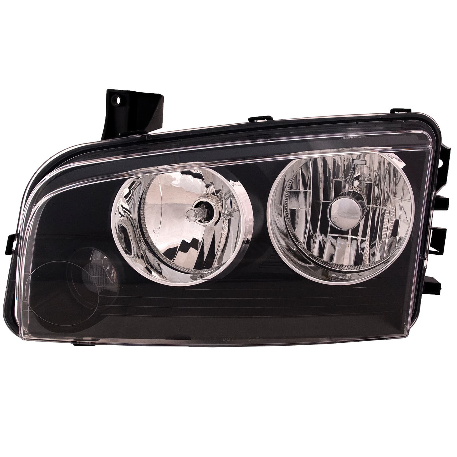 2006-2007 Dodge Charger Headlight, Left — Assembly, Halogen, To 11-8-06, Composite (CAPA)