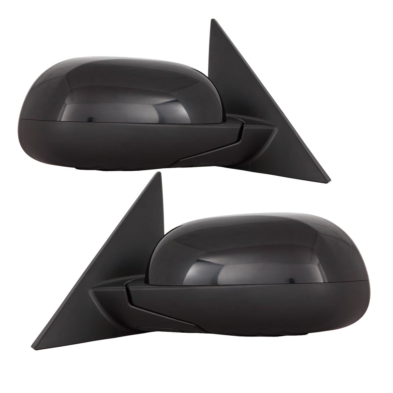 Mirror Set Fits Kia Soul And Soul EV 15-19 Left Driver and Right Passenger Mirrors With Heated Glass