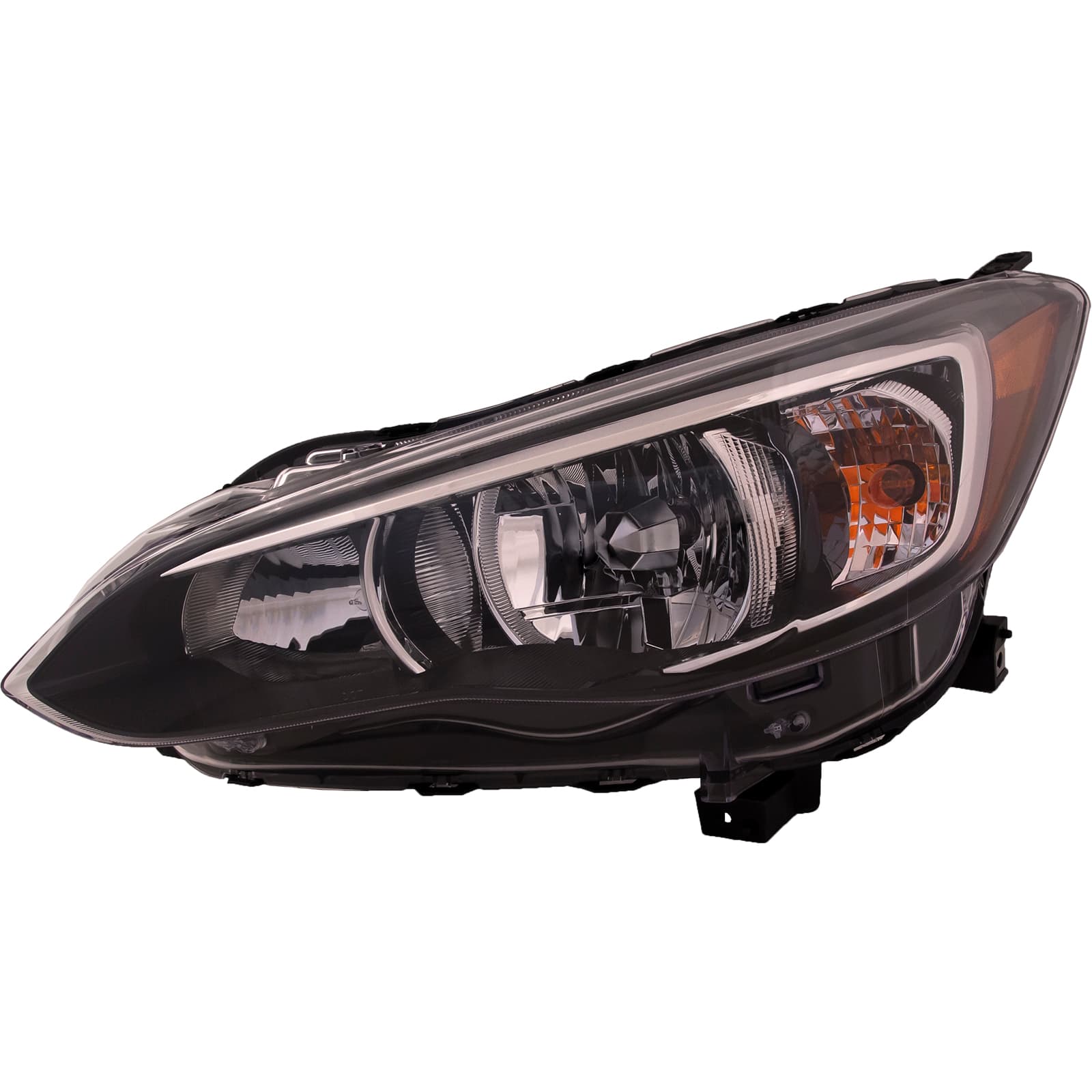 2018-2023 Subaru Crosstrek Headlight, Left — Assembly, Halogen, Composite