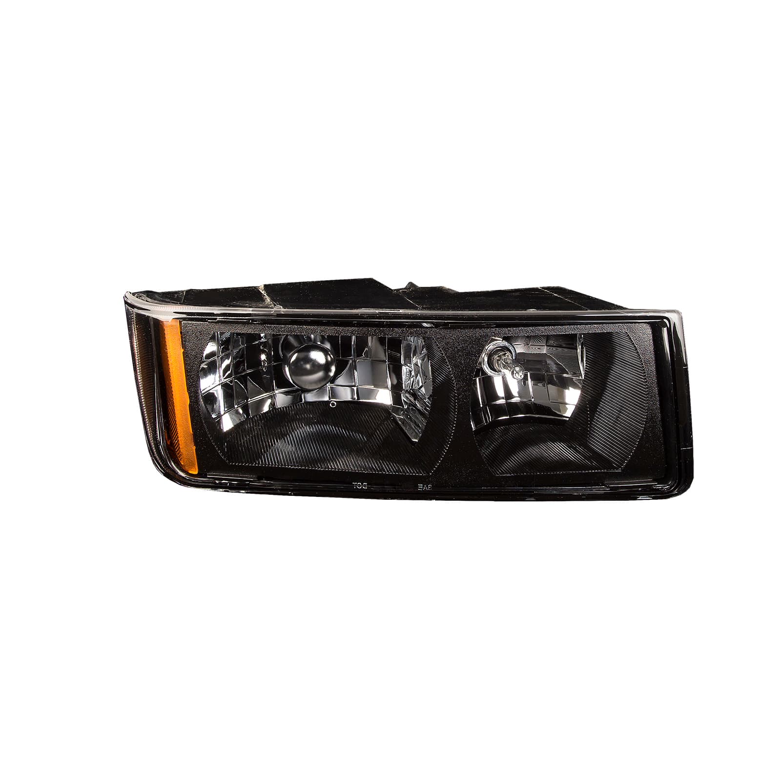 2002-2006 Chevrolet Avalanche Headlight Halogen Right Passenger Assembly Fits 2002-2006 Chevy Avalanche w/Lower Side Body Cladding