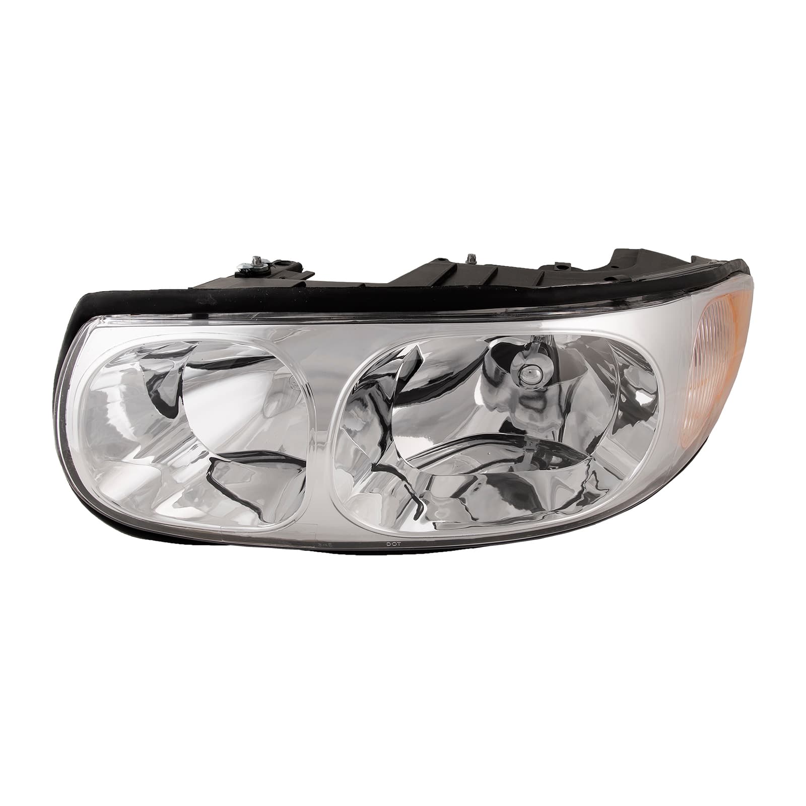 2000 Buick Lesabre Le Sabre/2000-2005 Custom Model Headlight Driver w/Smooth High Beam Surface w/marker lamp