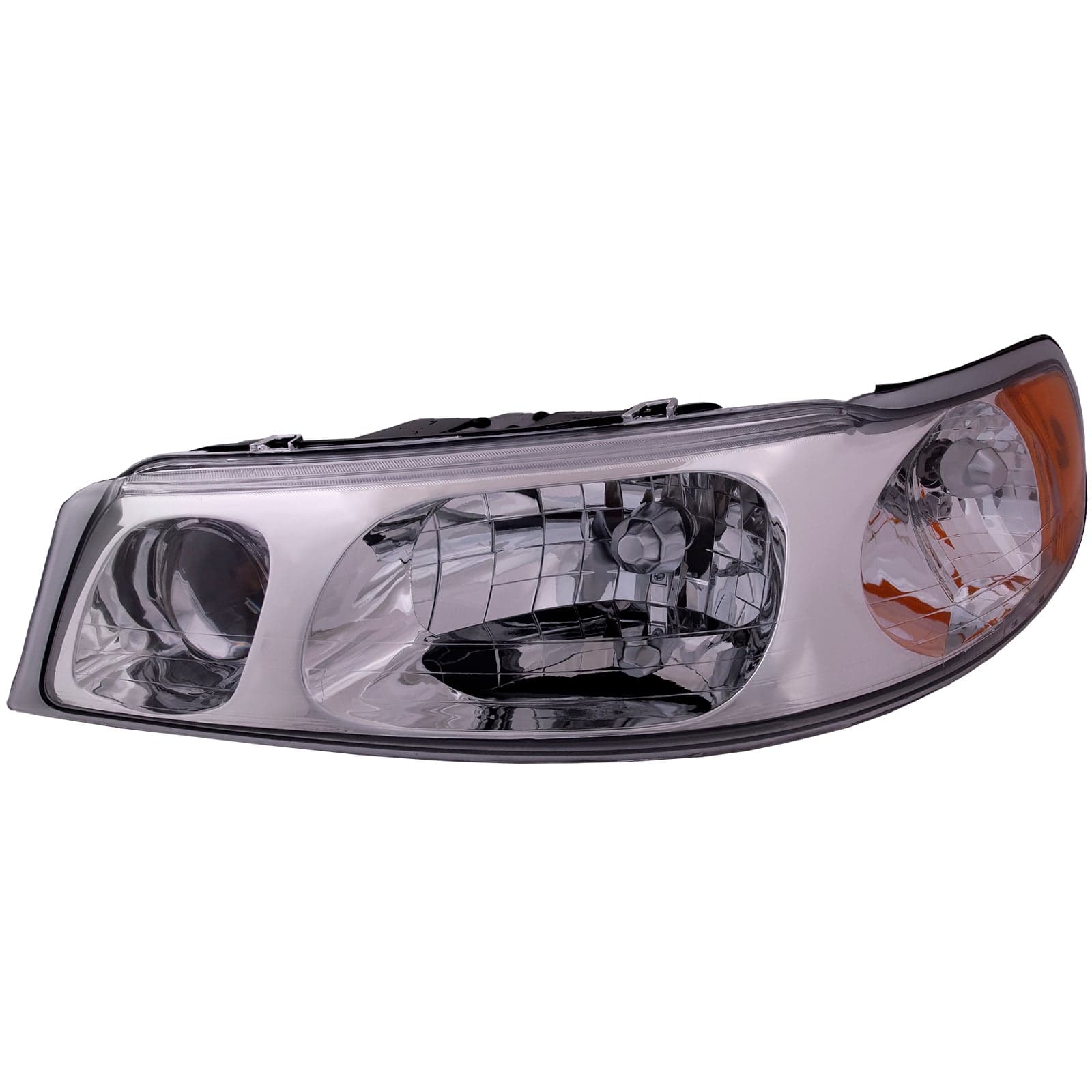 1998-2002 Lincoln Town Car Headlight Halogen Chrome Left Driver Fits 1998-2002 Lincoln Towncar