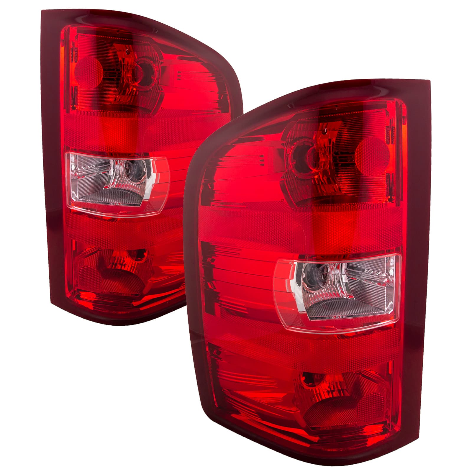 Tail Light Fits Chevrolet Silverado 1500 HD 2500 HD 3500 HD Includes Left Driver and Right Passenger Side Tail Lights