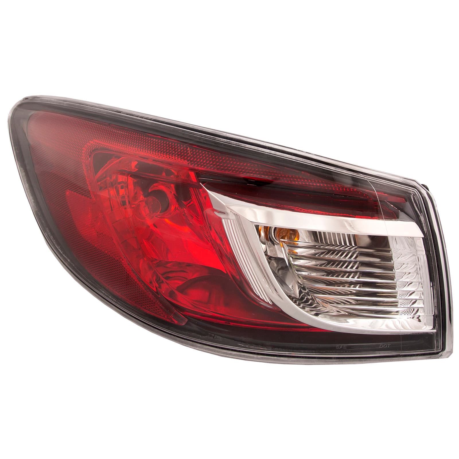 Tail Light Fits Mazda 3 2010-2013 4 Door Sedan Left Driver Side Tail Light
